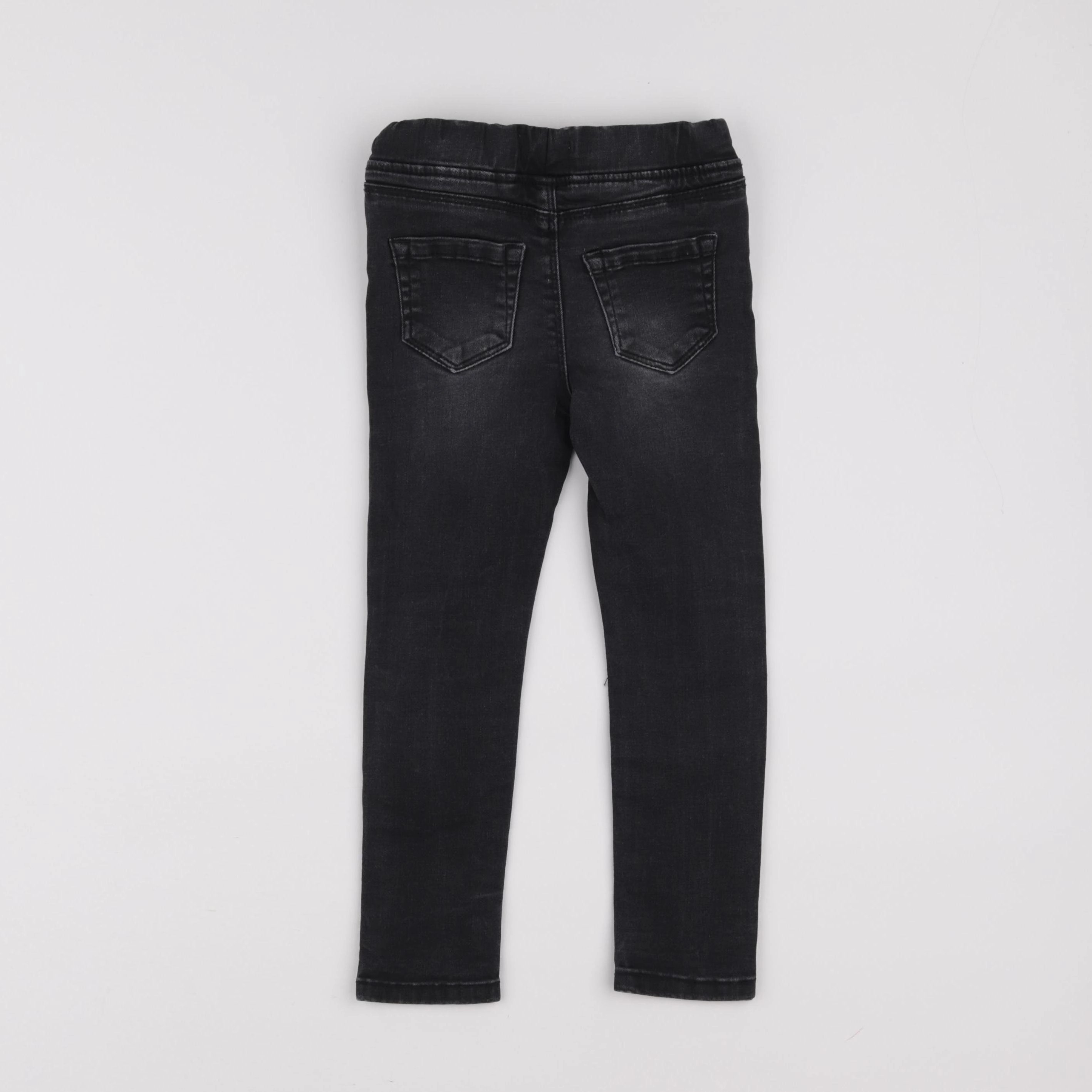 Vertbaudet - jegging noir - 4 ans