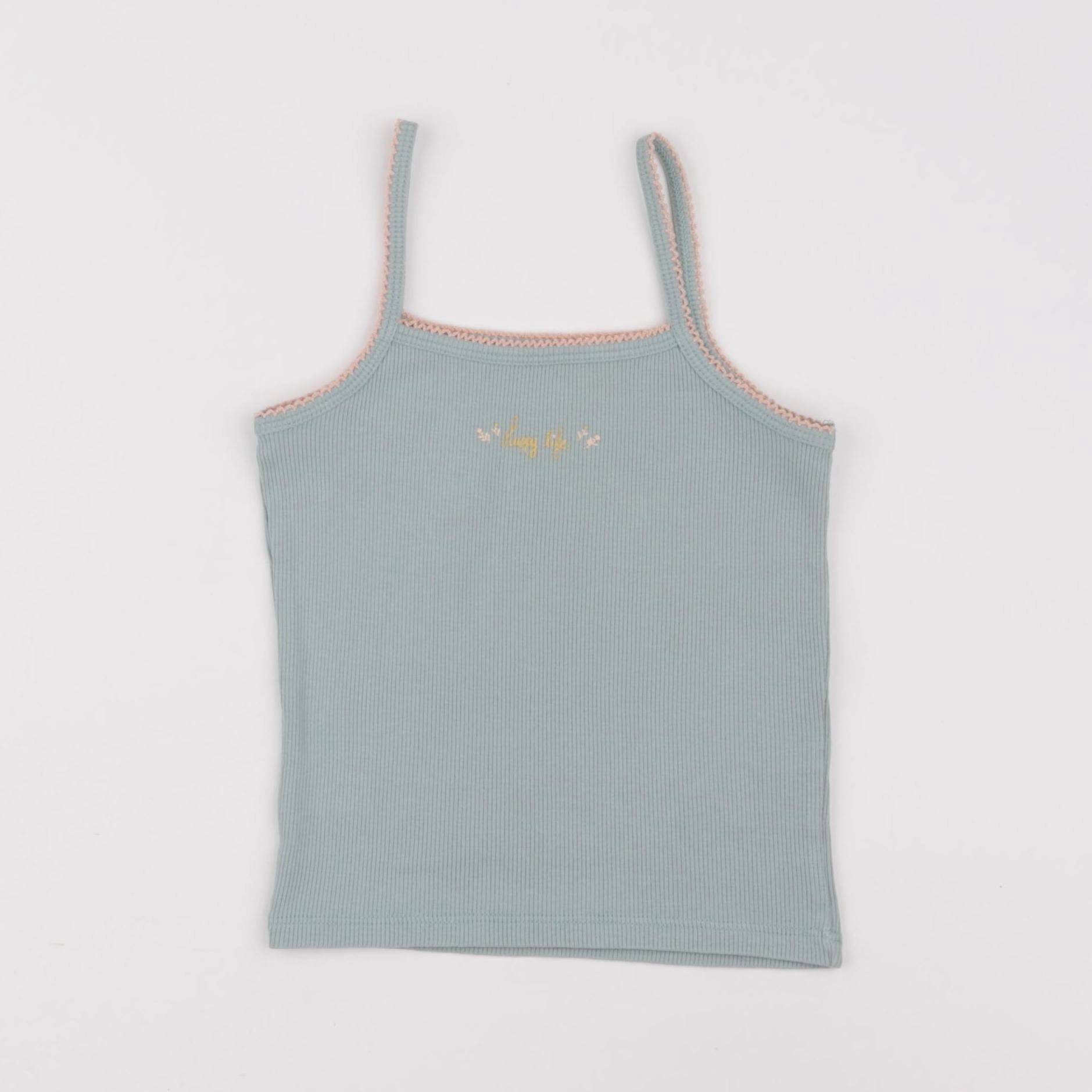 Vertbaudet - maillot de corps bleu - 3 ans