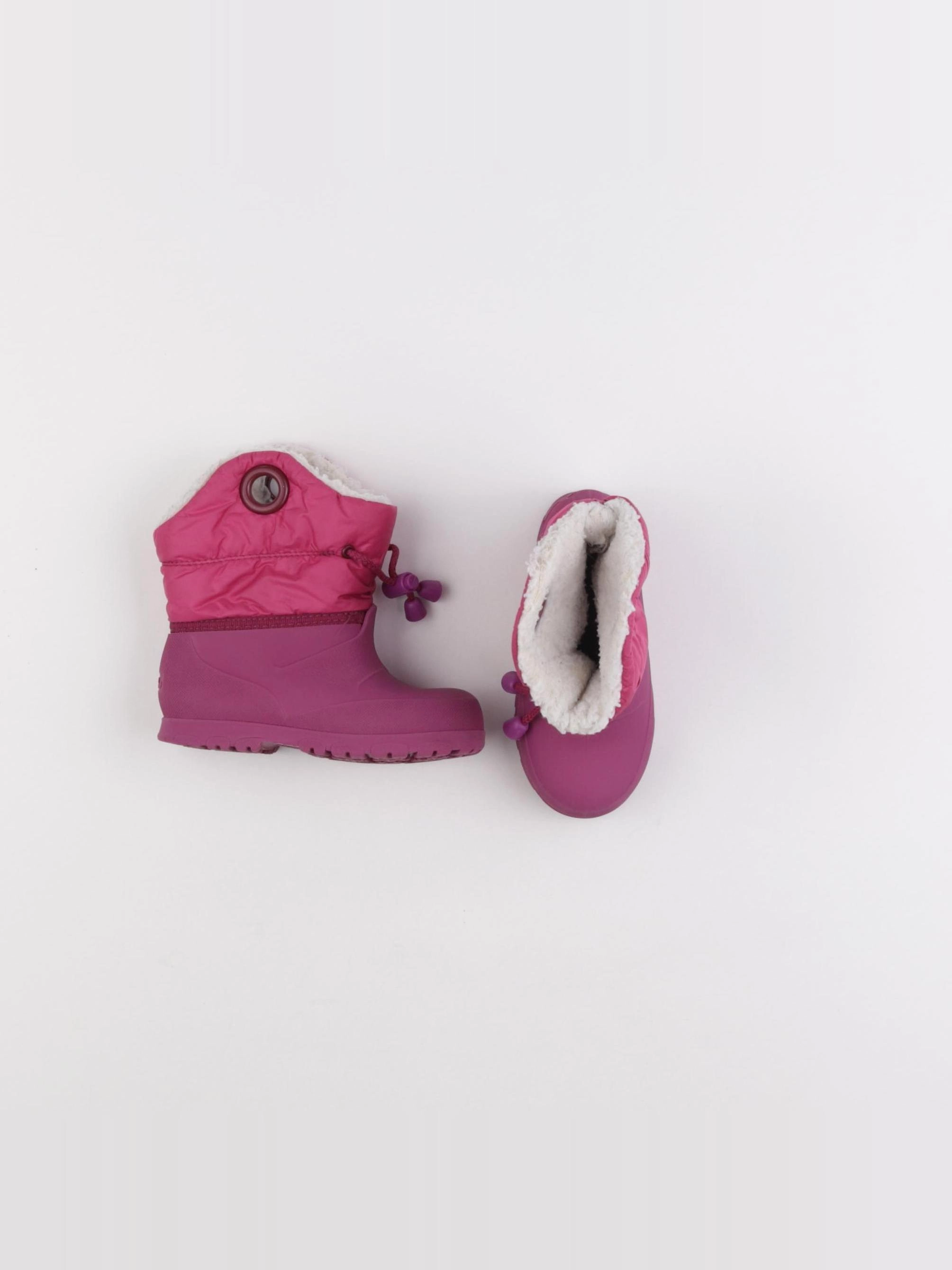Decathlon ski - bottes rose - pointure 24/25
