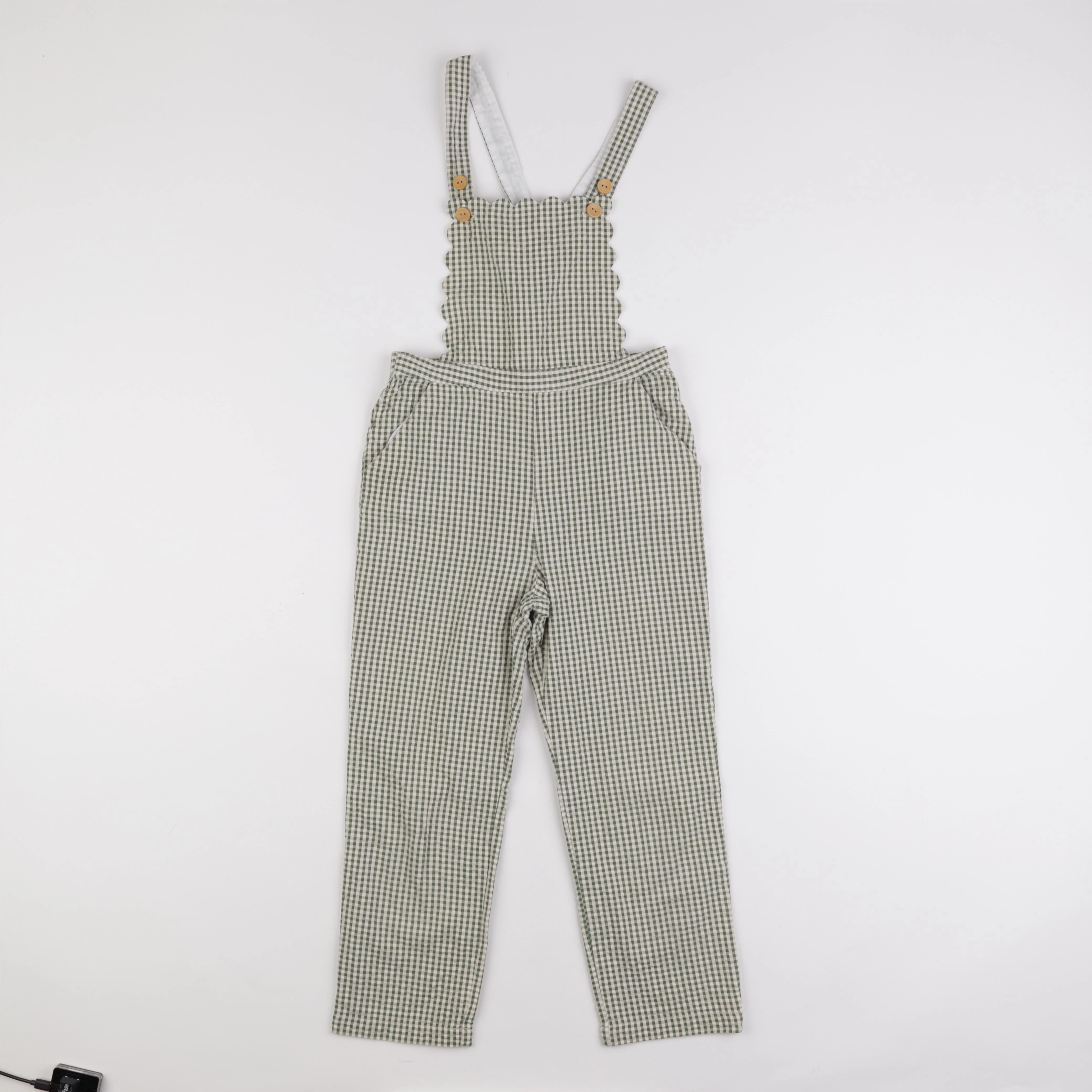 Cyrillus - salopette vert - 8 ans
