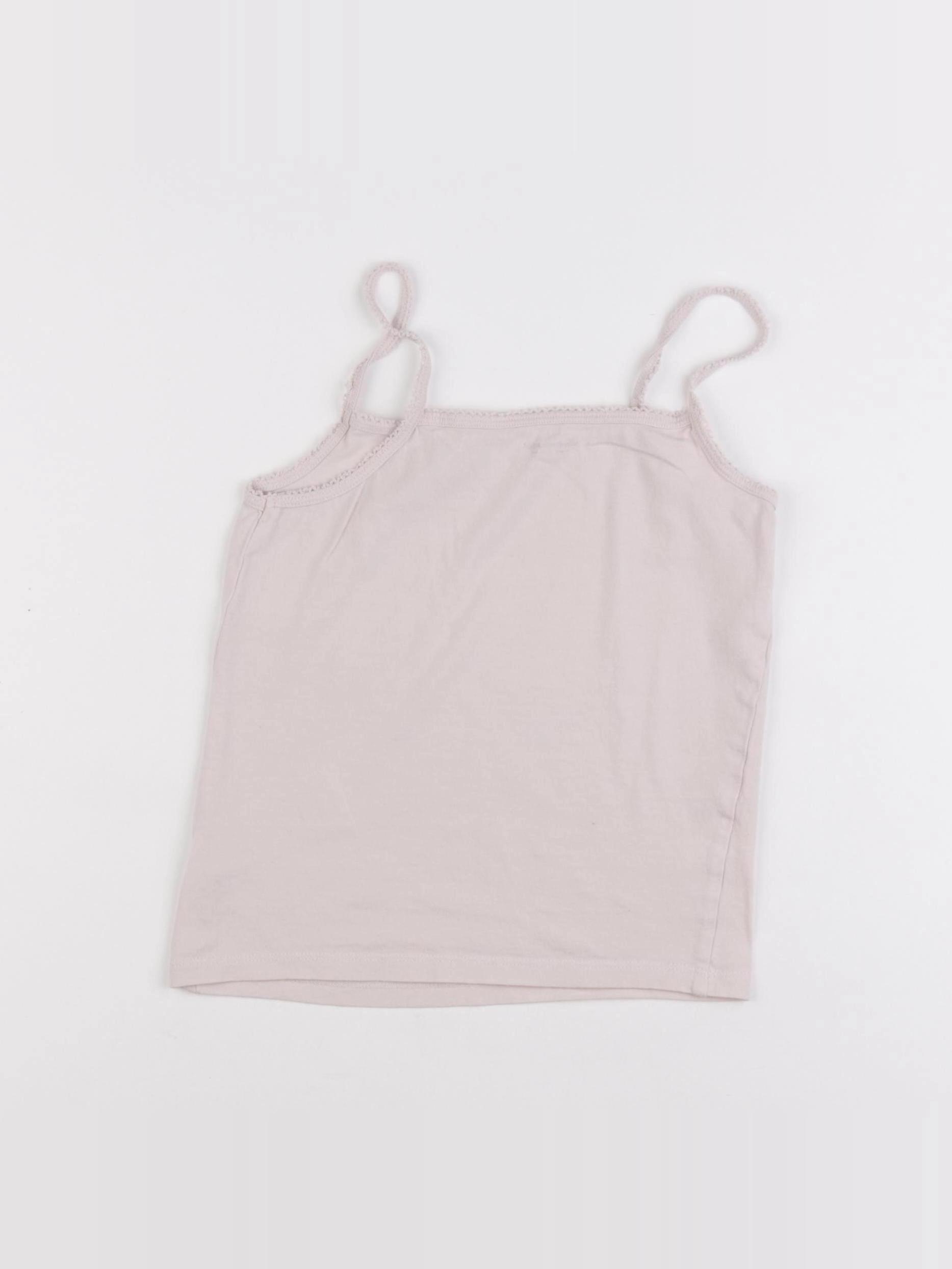 Vertbaudet - maillot de corps rose - 8 ans