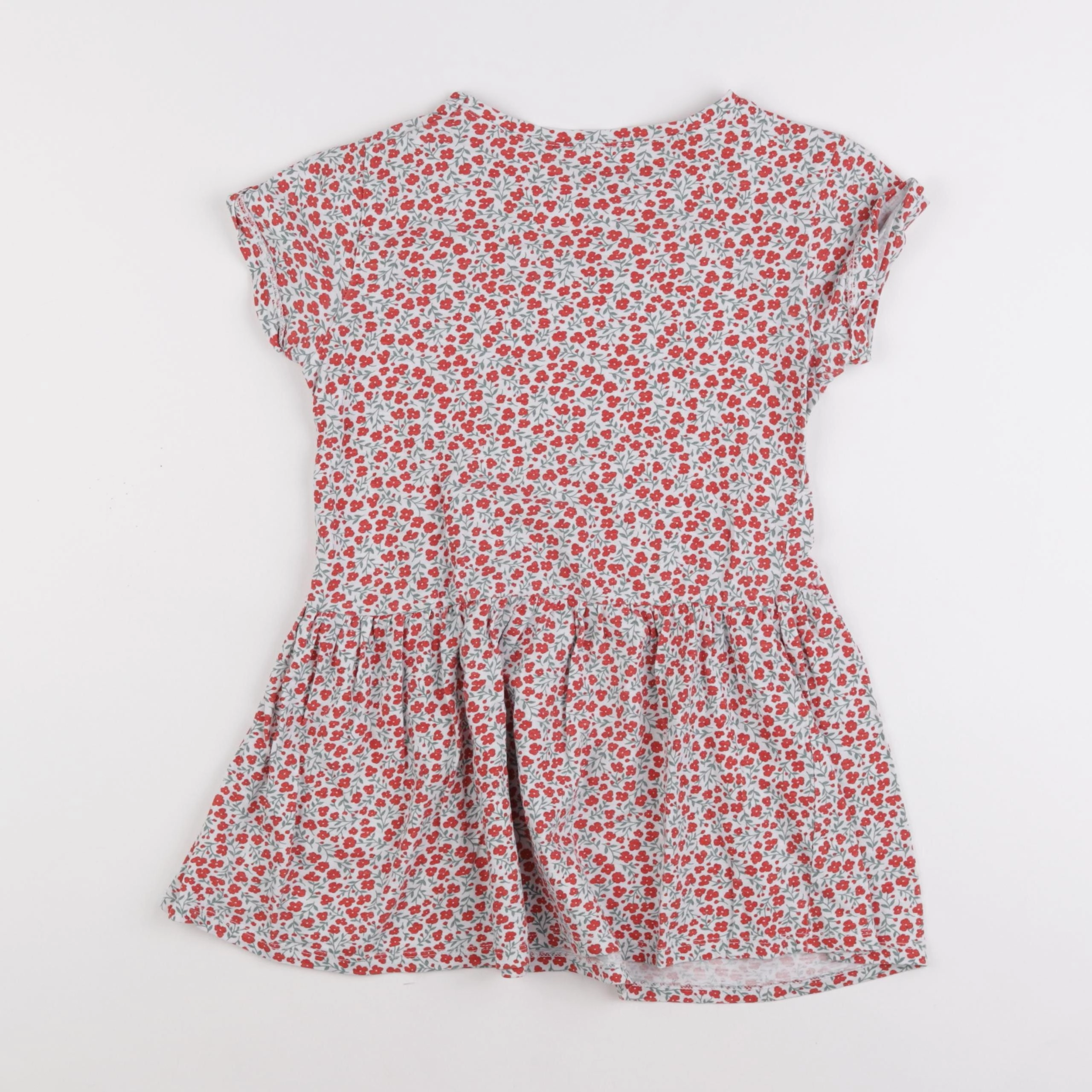 Vertbaudet - robe multicolore - 8 ans