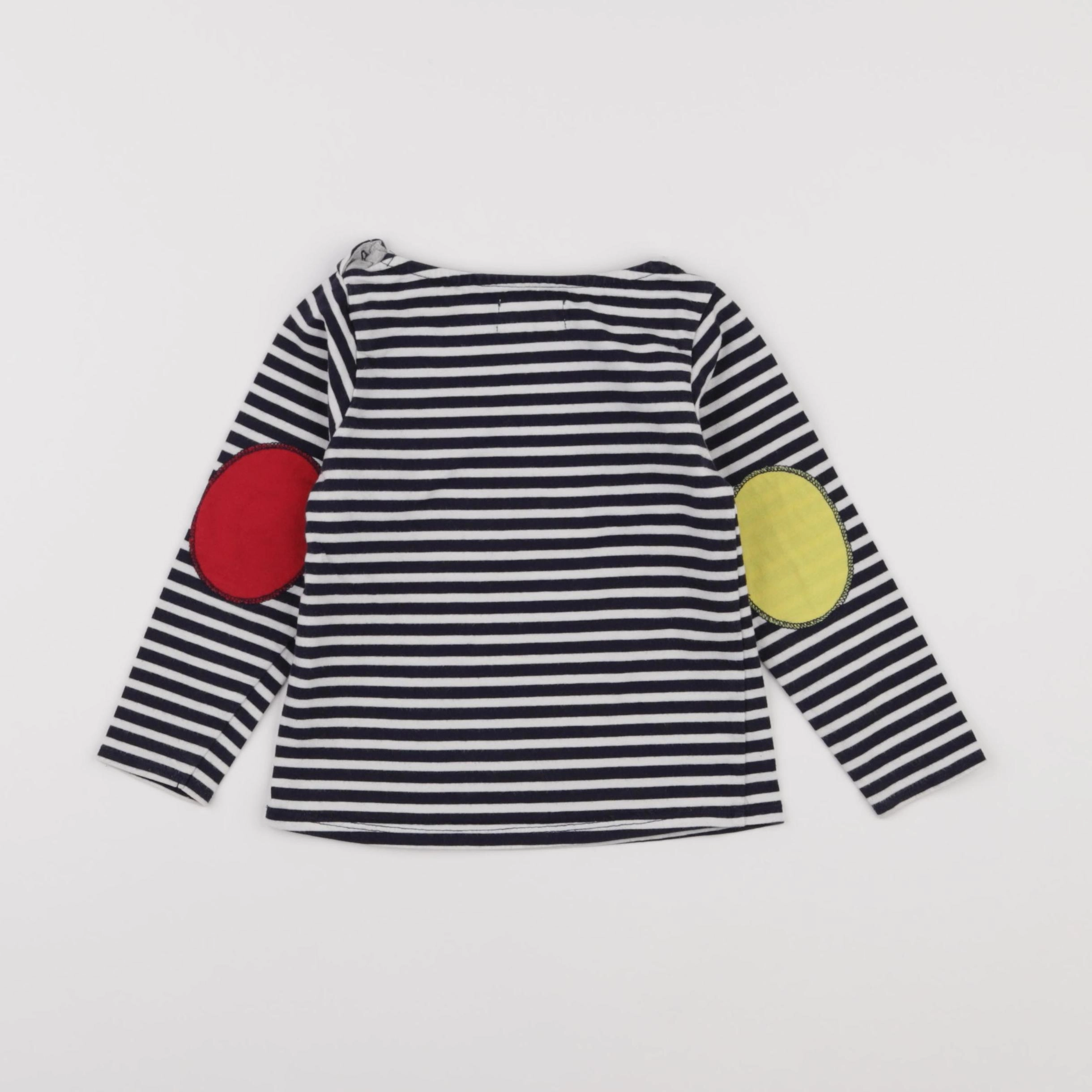 Arsène et les pipelettes - tee-shirt blanc, bleu - 8 ans