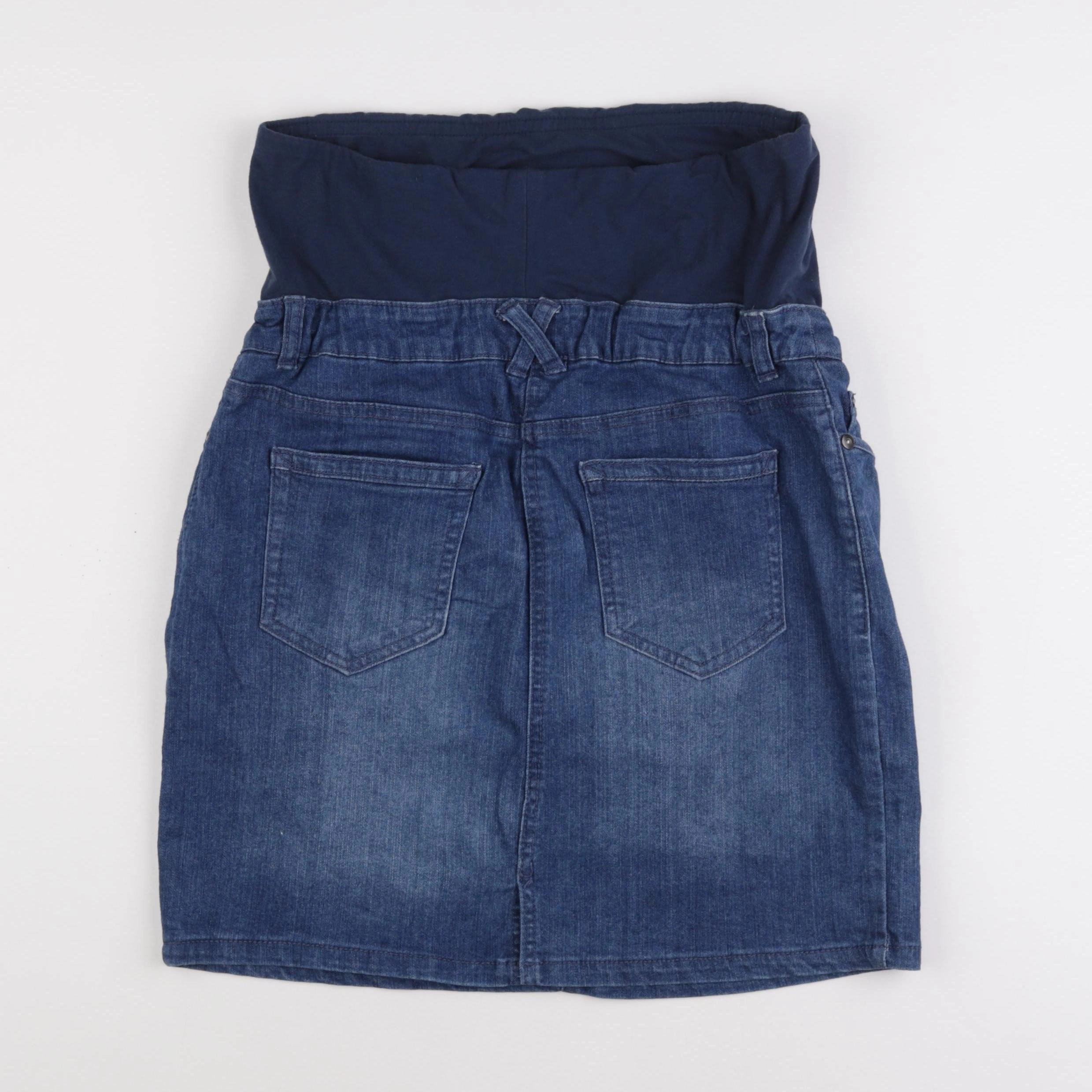 Vertbaudet - jupe grossesse bleu - 40