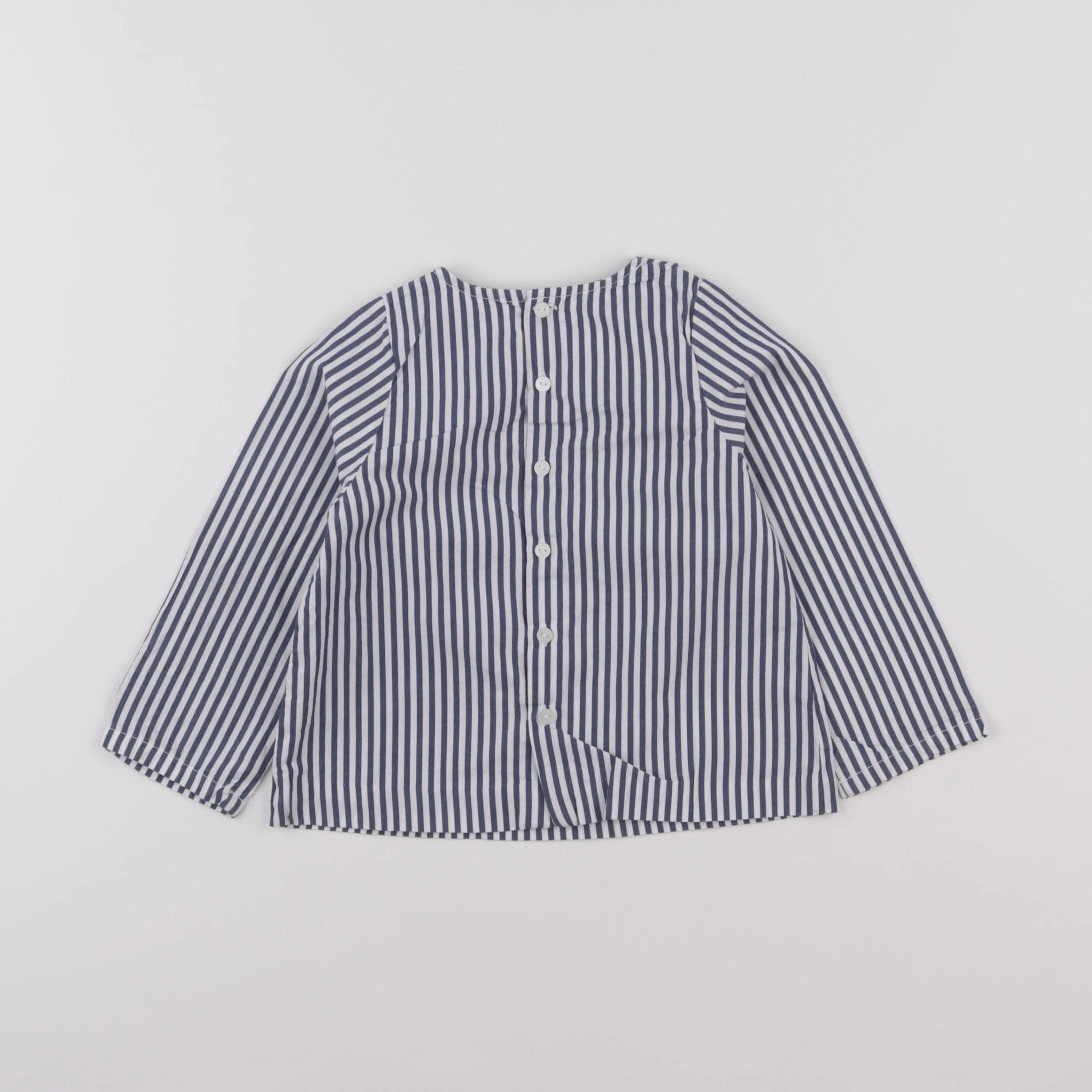 Jacadi - blouse blanc - 24 mois