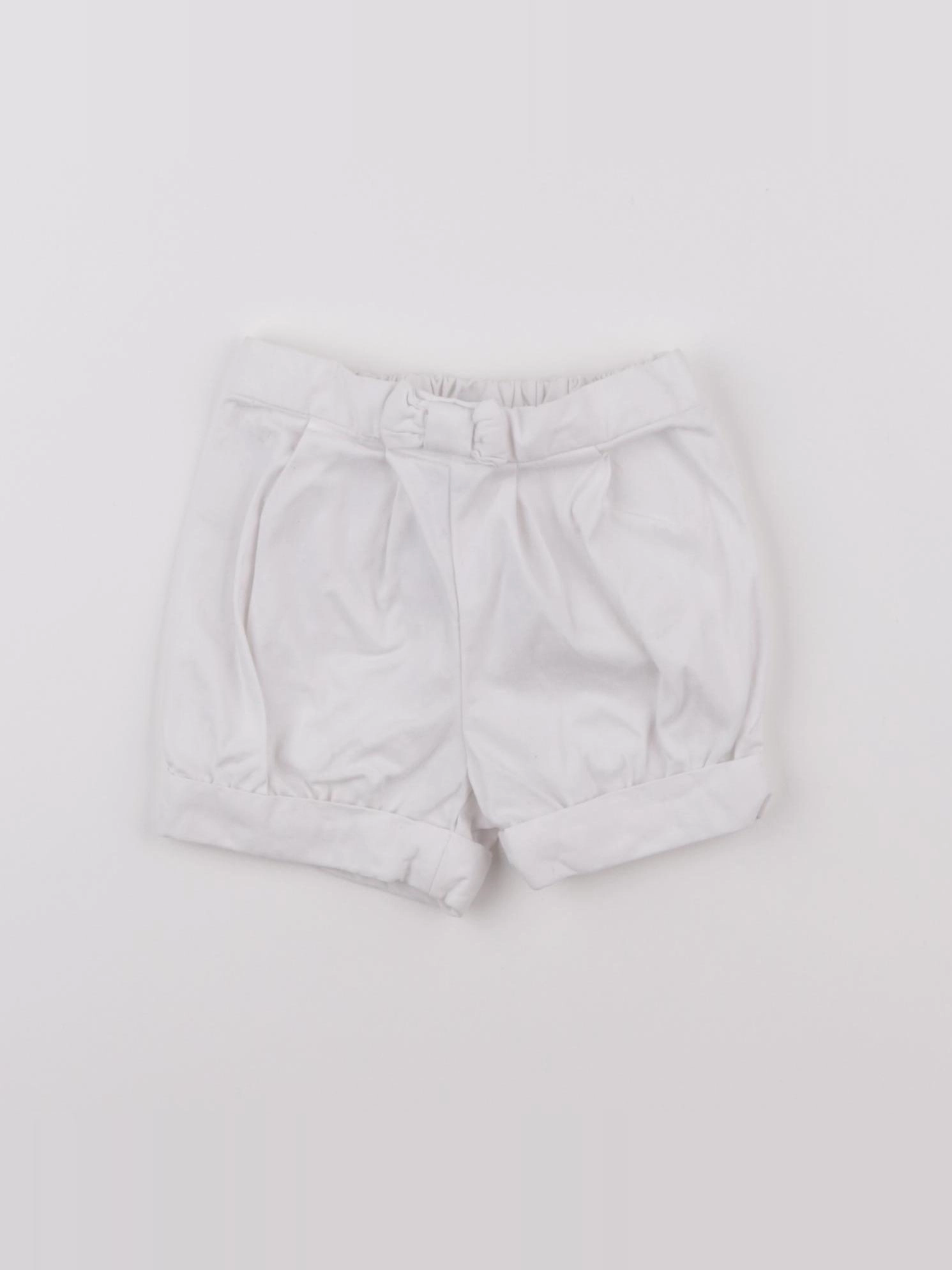 Jacadi - short blanc - 12 mois