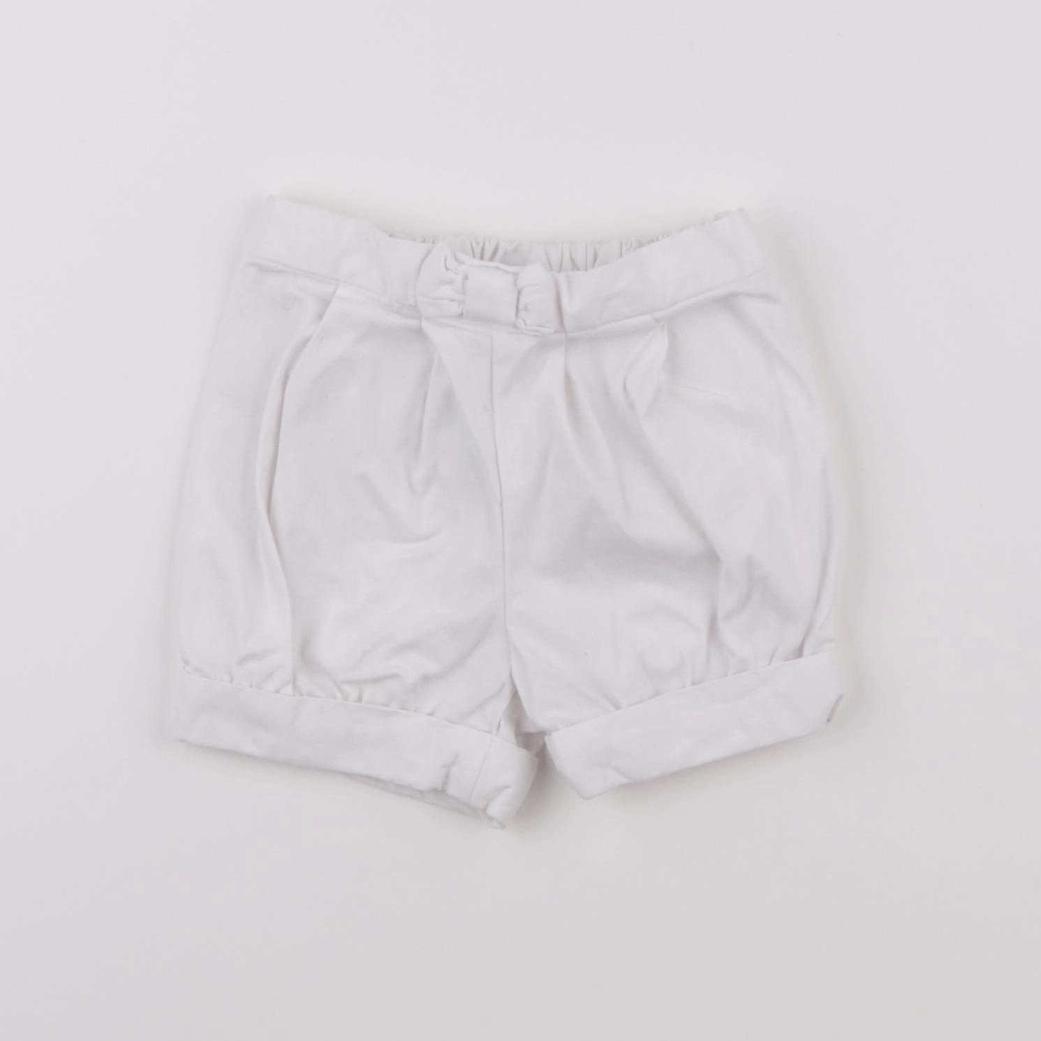 Jacadi - short blanc - 12 mois