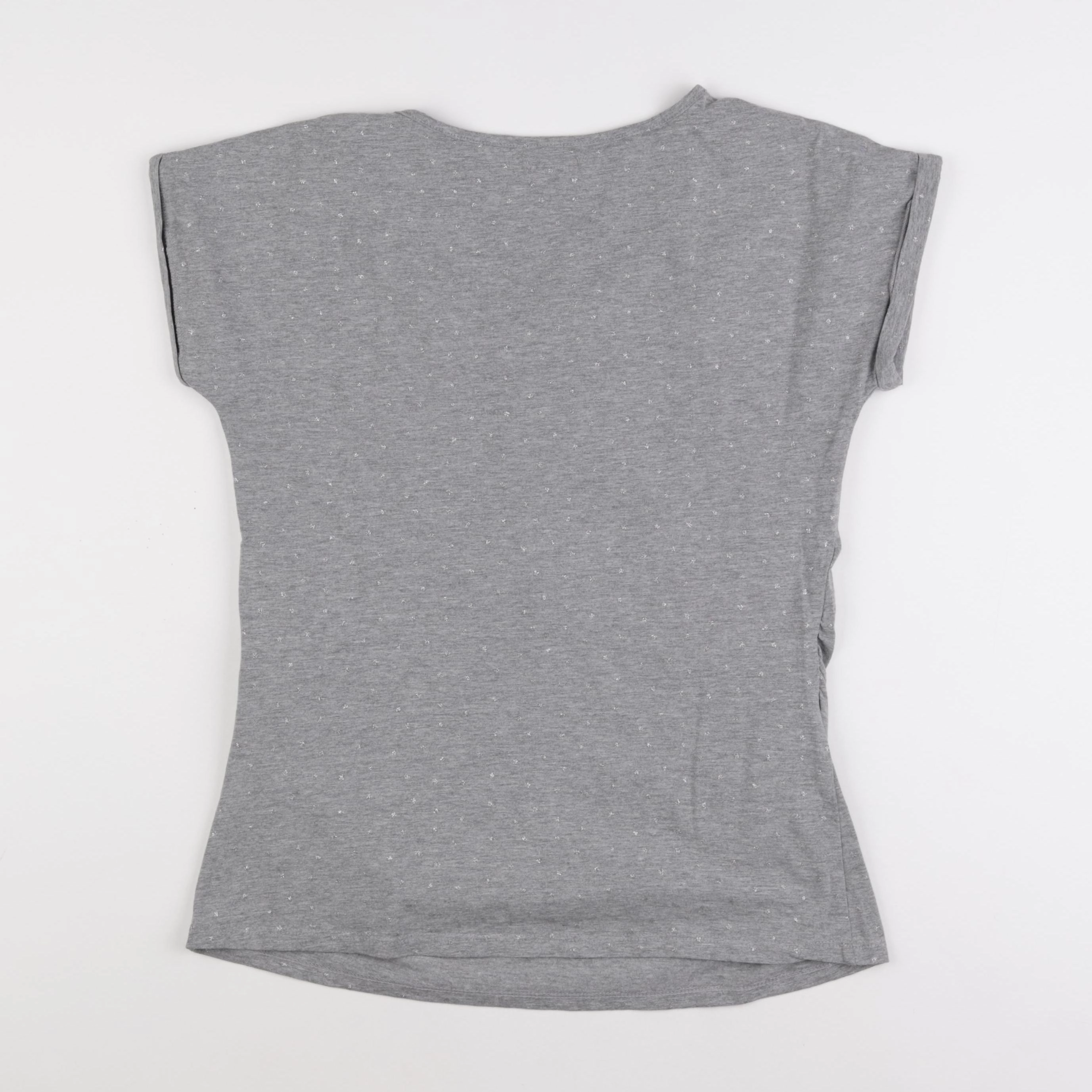Vertbaudet - tee-shirt grossesse gris, argent - 38 à 40