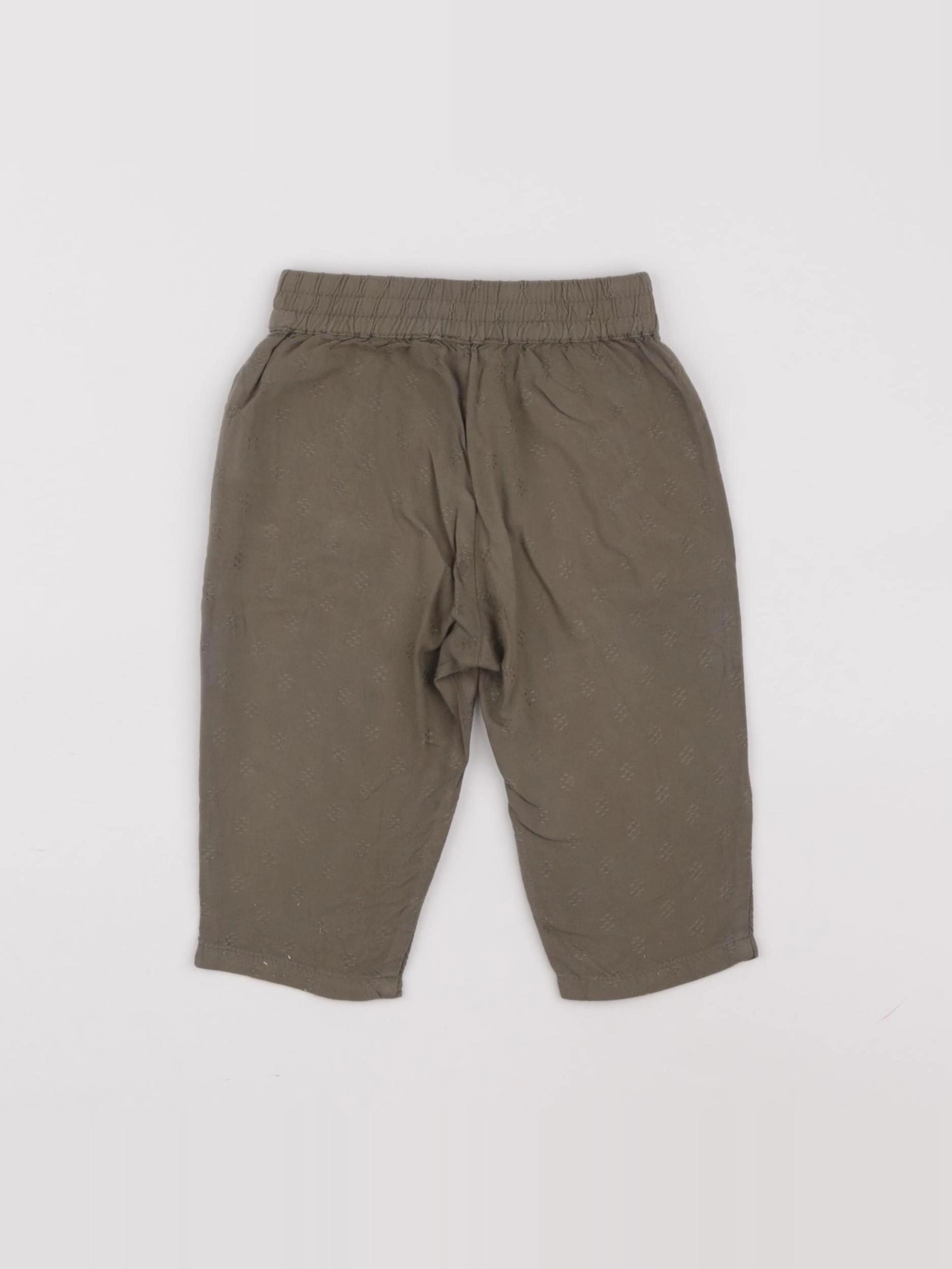 IKKS - pantalon vert - 6 mois