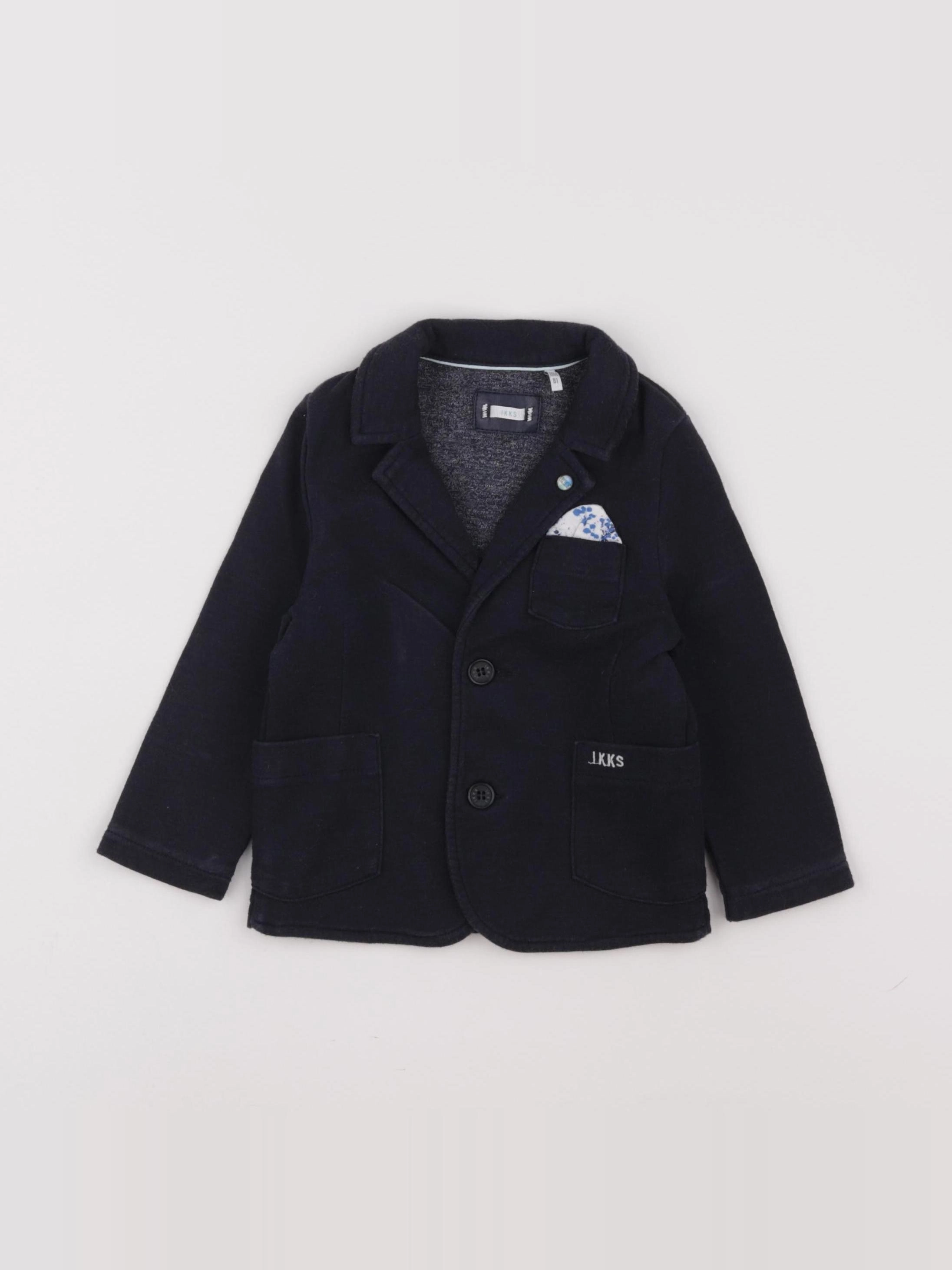 IKKS - veste bleu - 18 mois
