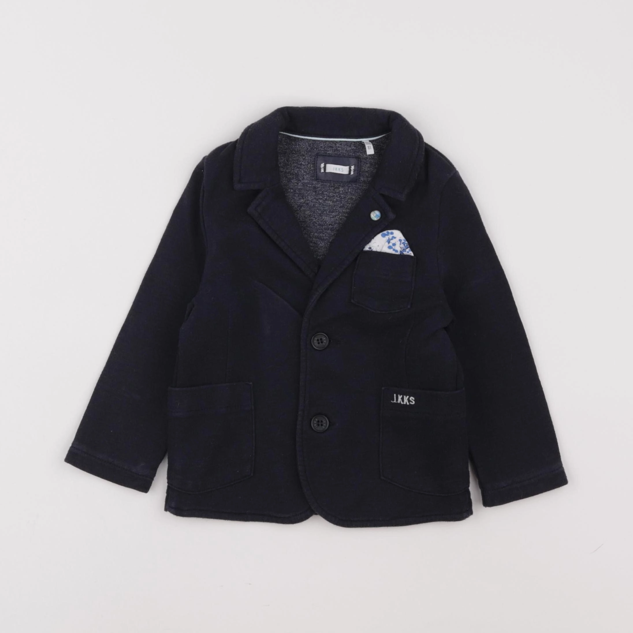 IKKS - veste bleu - 18 mois