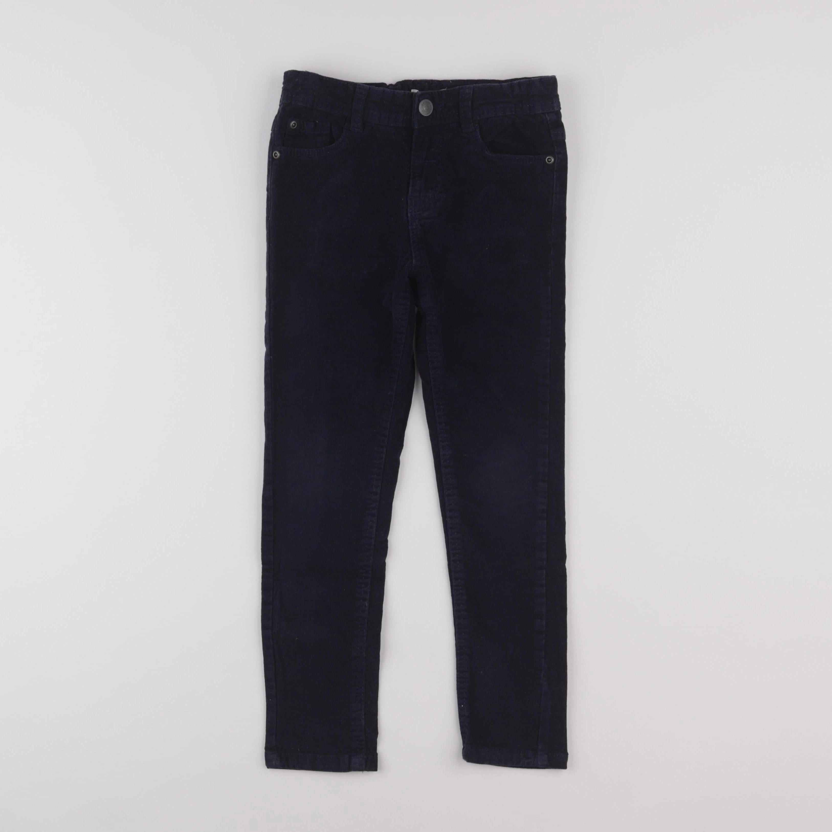 Vertbaudet - pantalon bleu - 6 ans