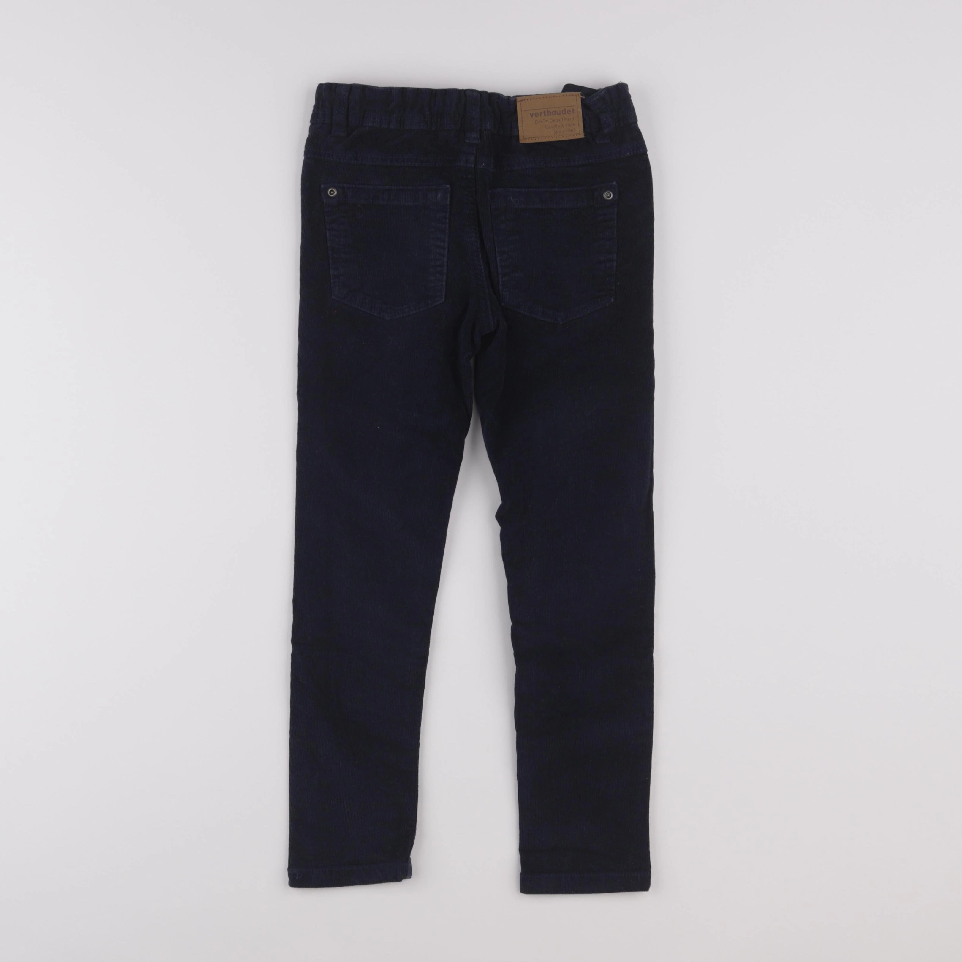 Vertbaudet - pantalon bleu - 6 ans