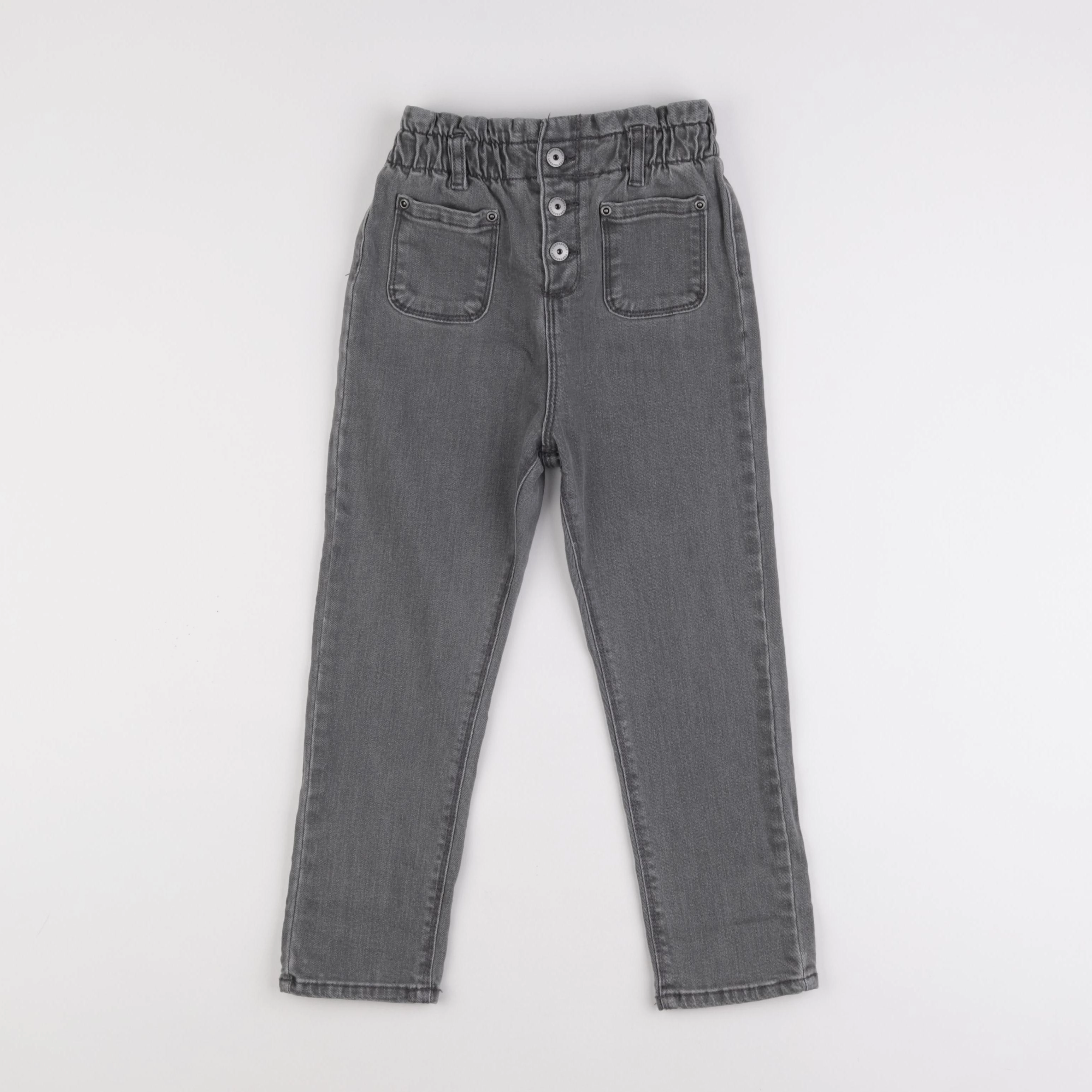 Vertbaudet - jean gris - 6 ans