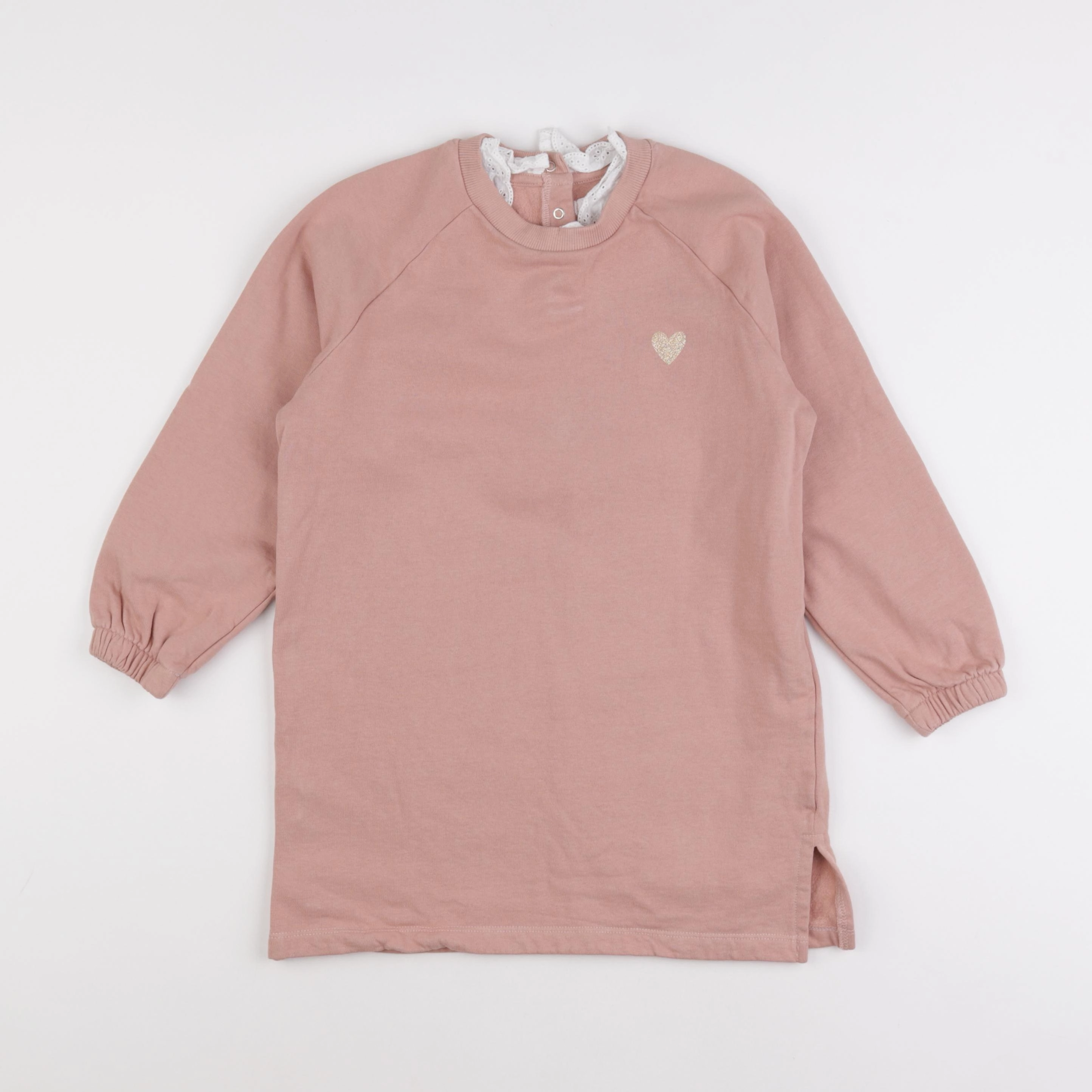 Vertbaudet - robe rose - 8 ans