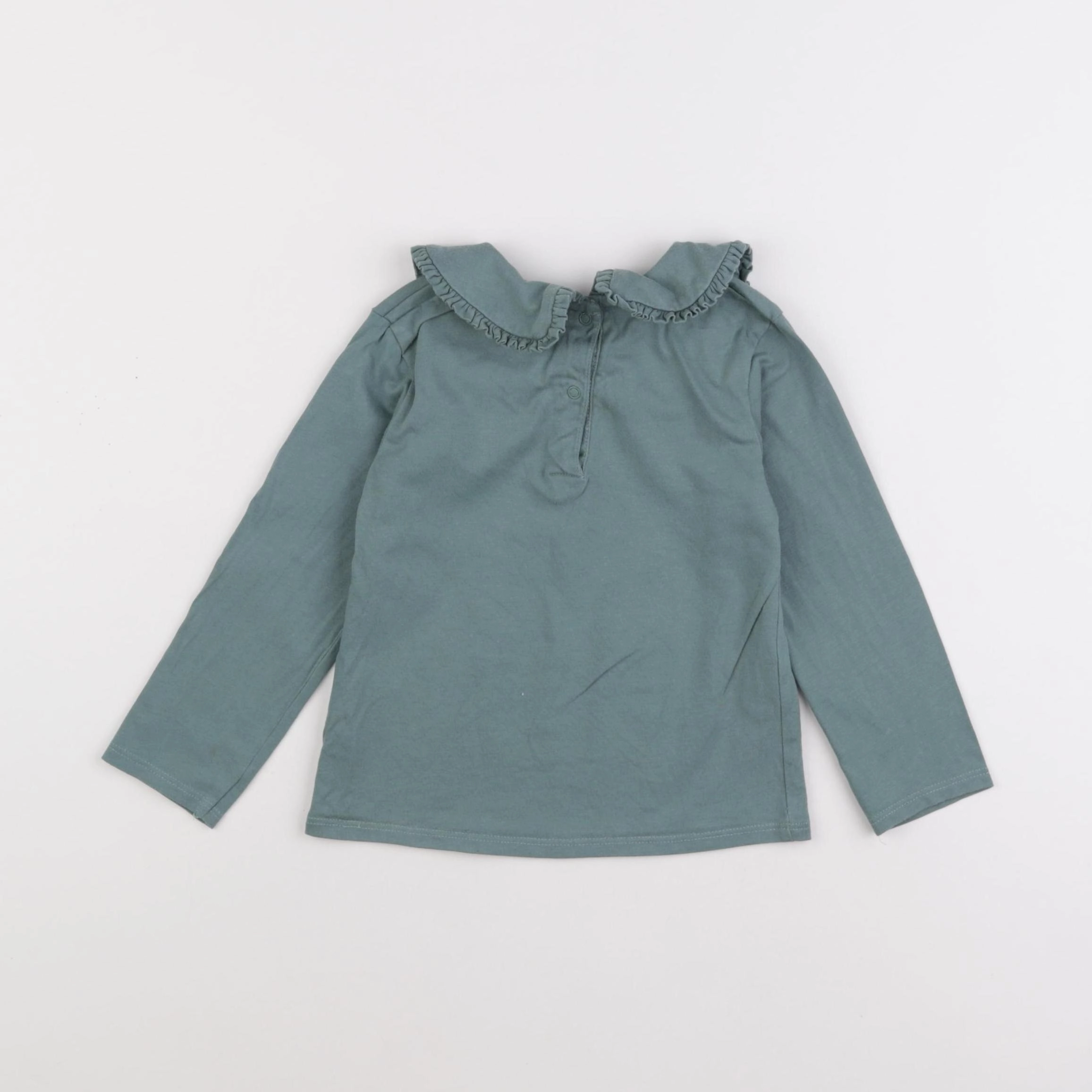 Vertbaudet - tee-shirt vert - 2 ans