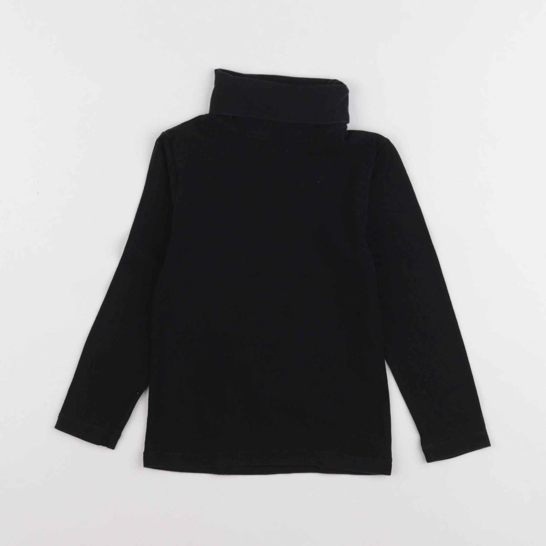 Monoprix - sous-pull noir - 4 ans