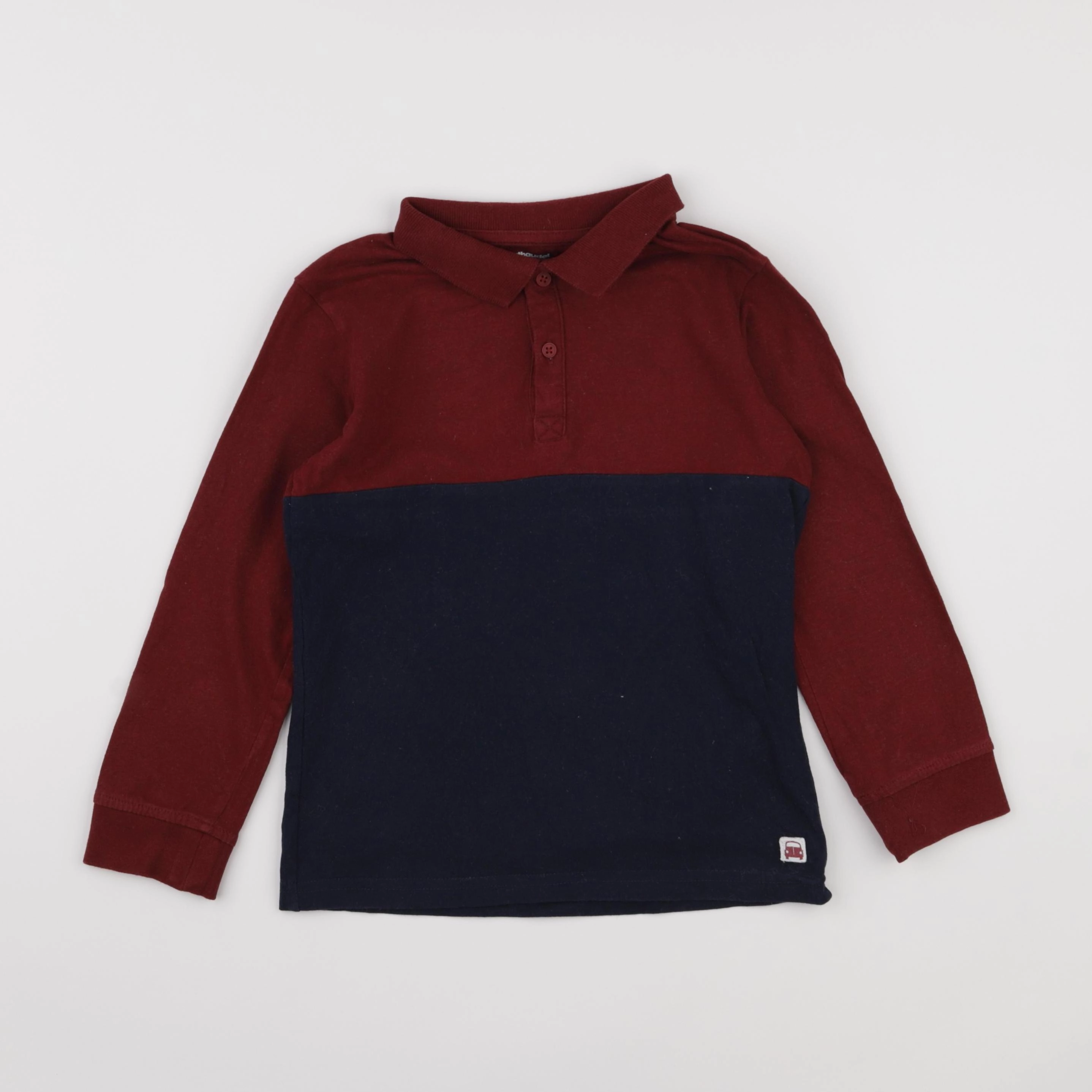 Vertbaudet - tee-shirt rouge - 8 ans
