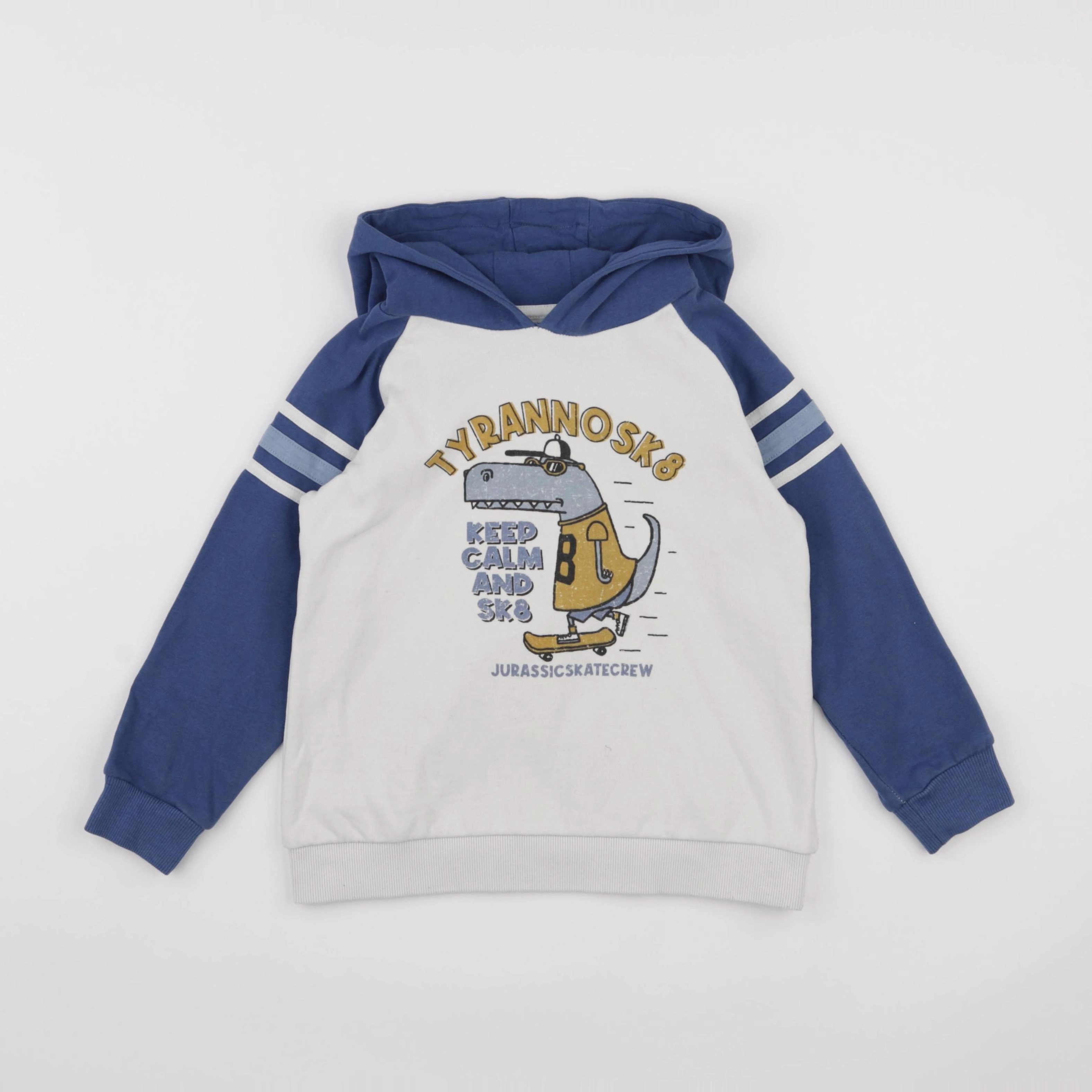 Vertbaudet - sweat bleu - 8 ans