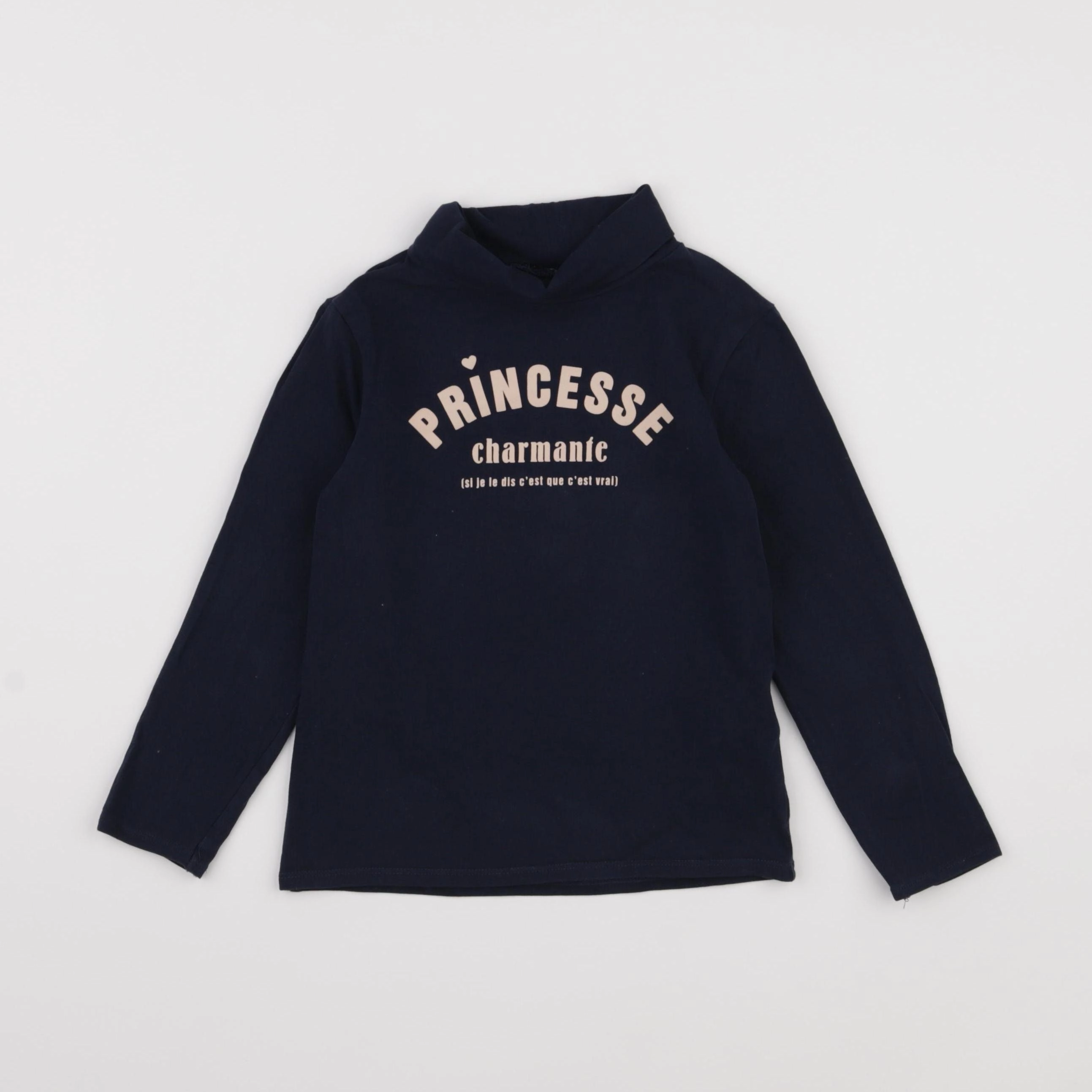 Vertbaudet - sous-pull bleu - 5 ans