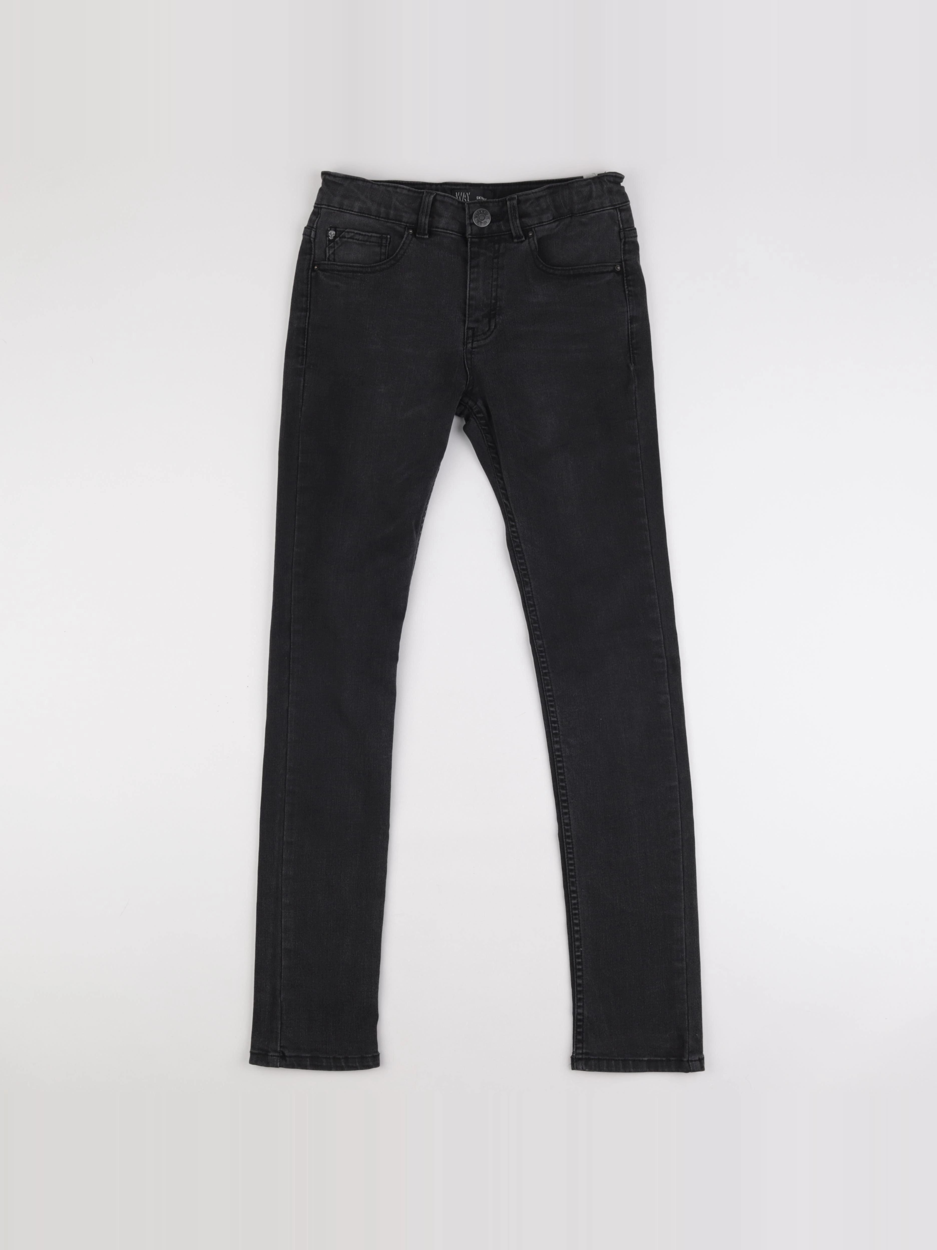 IKKS - jean gris - 14 ans