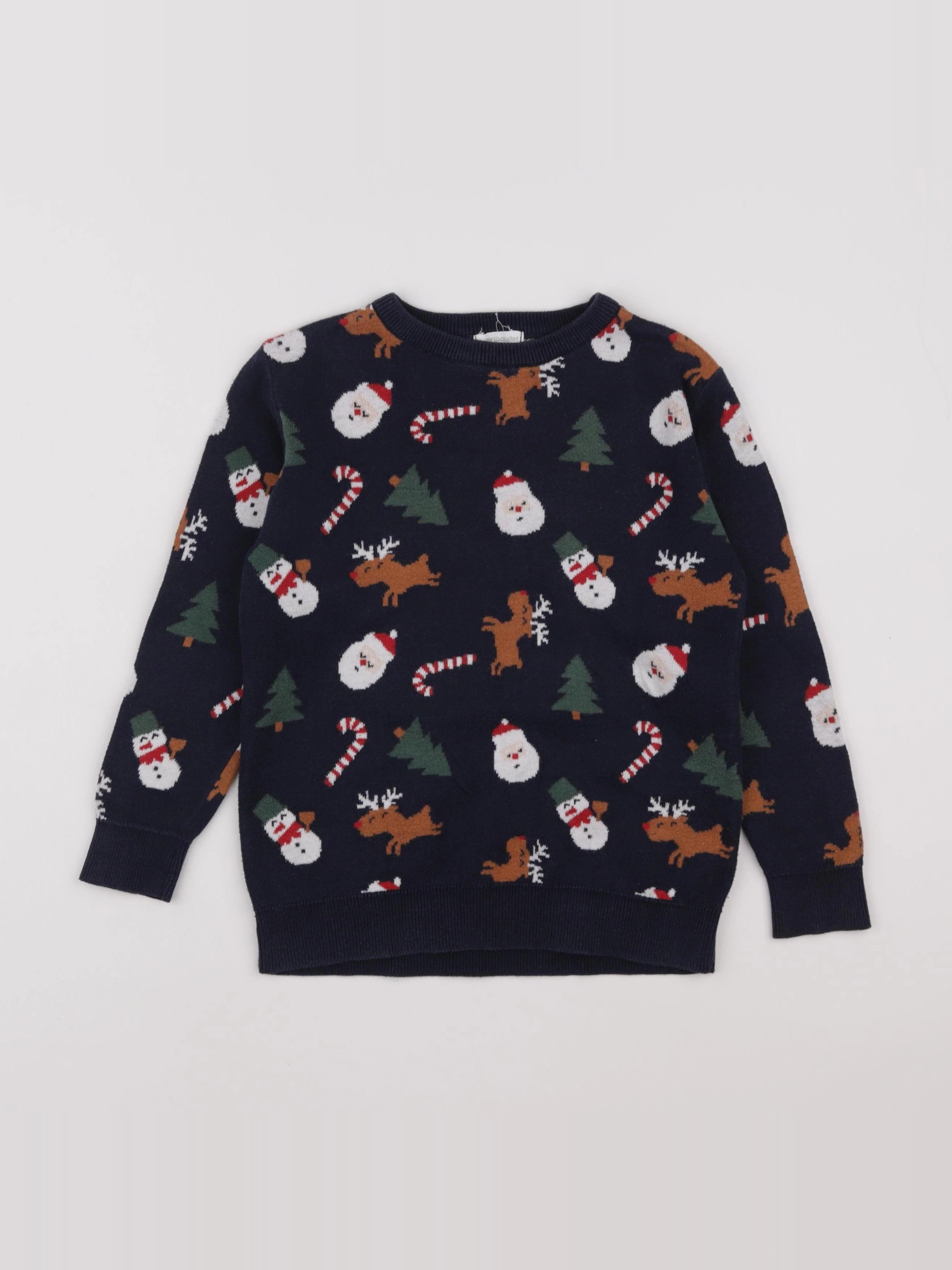 Vertbaudet - pull bleu - 8 ans