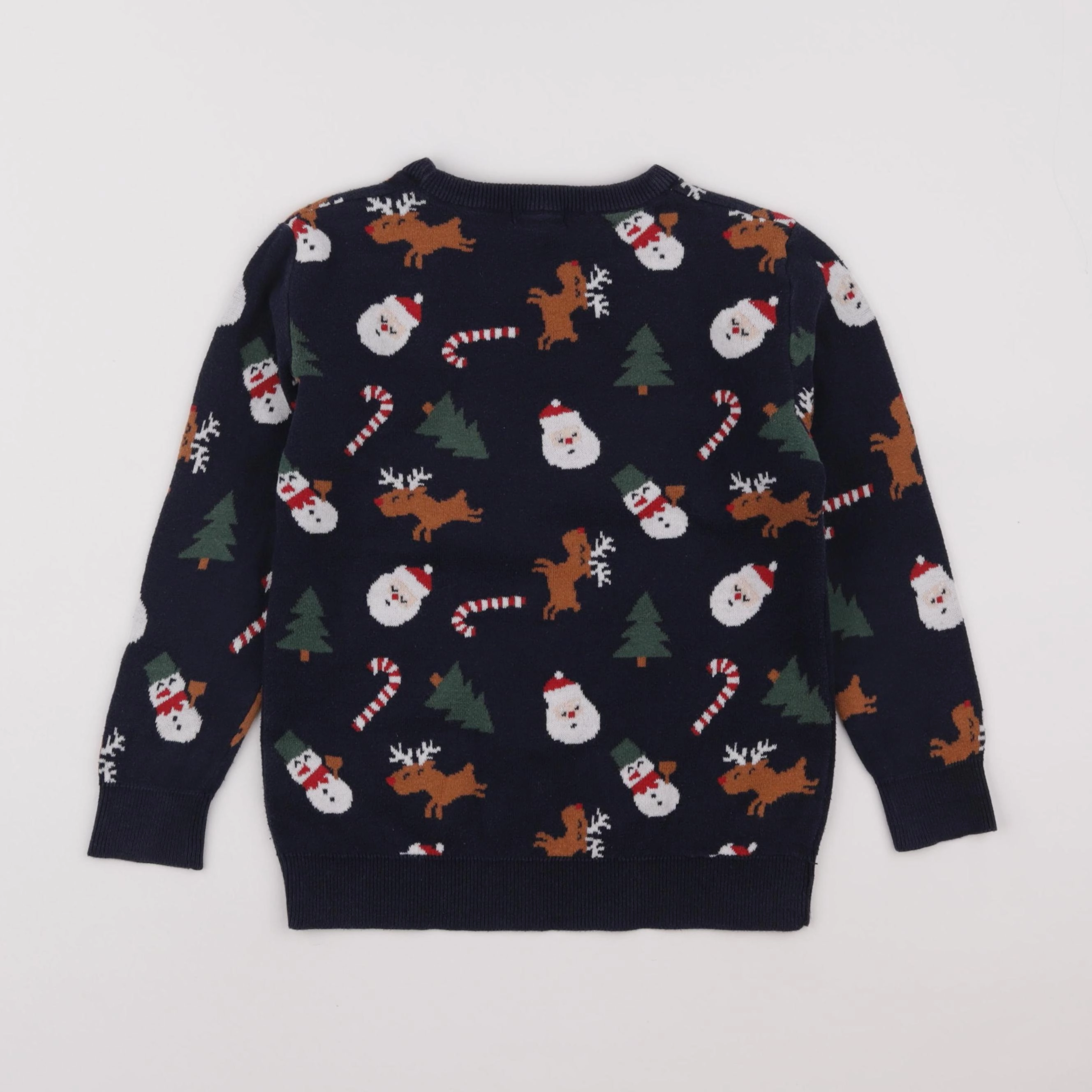 Vertbaudet - pull bleu - 8 ans