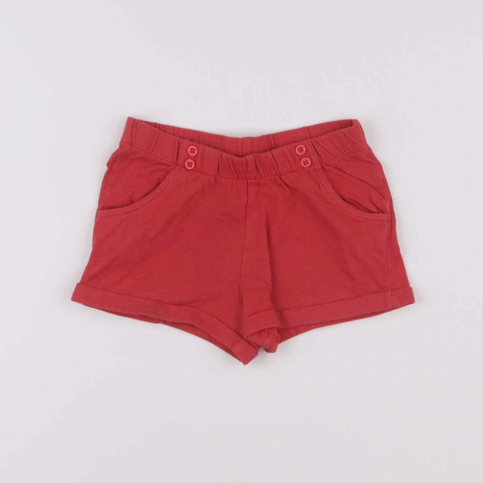 Boutchou - short rouge - 18 mois