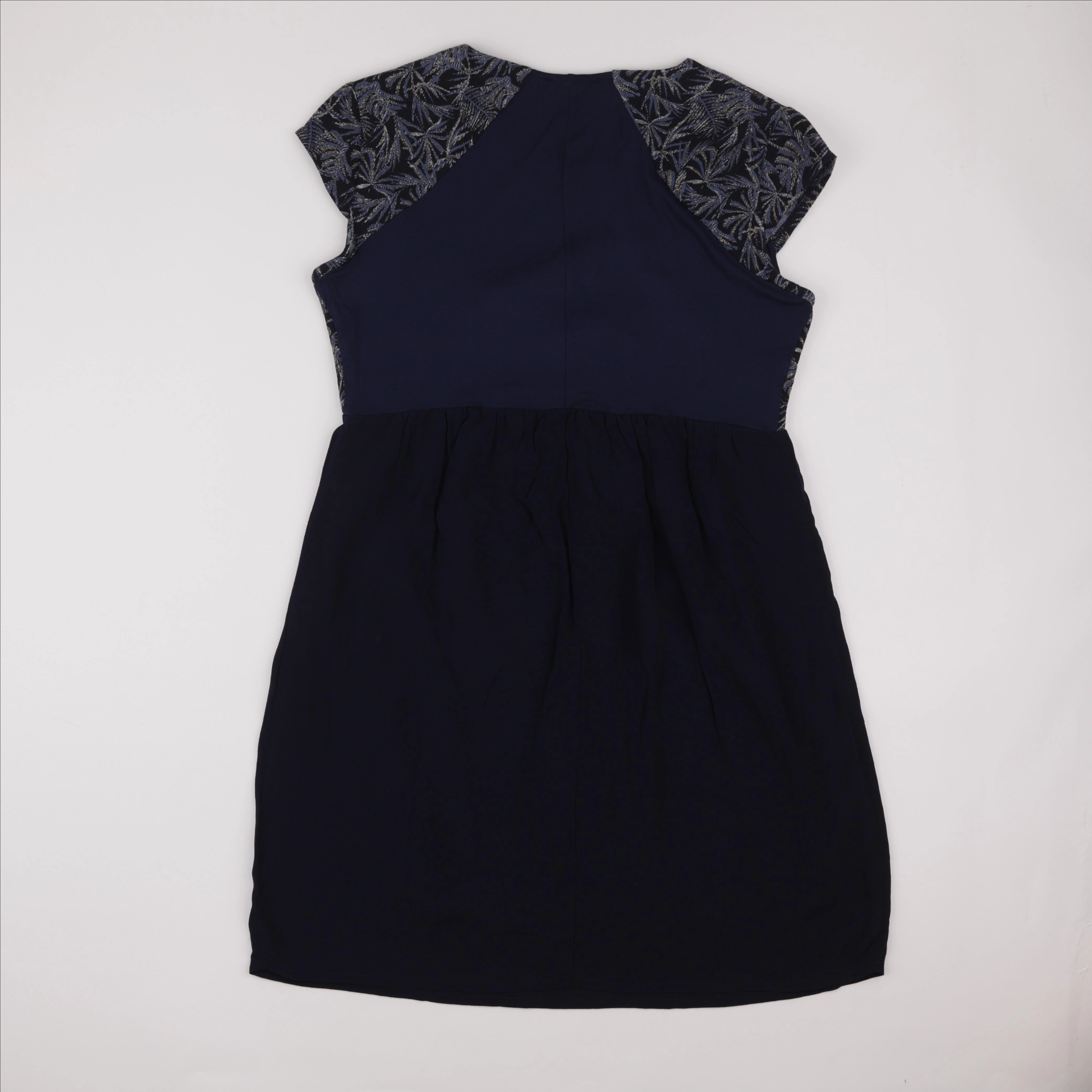 Envie de fraise - robe grossesse bleu, or - 40
