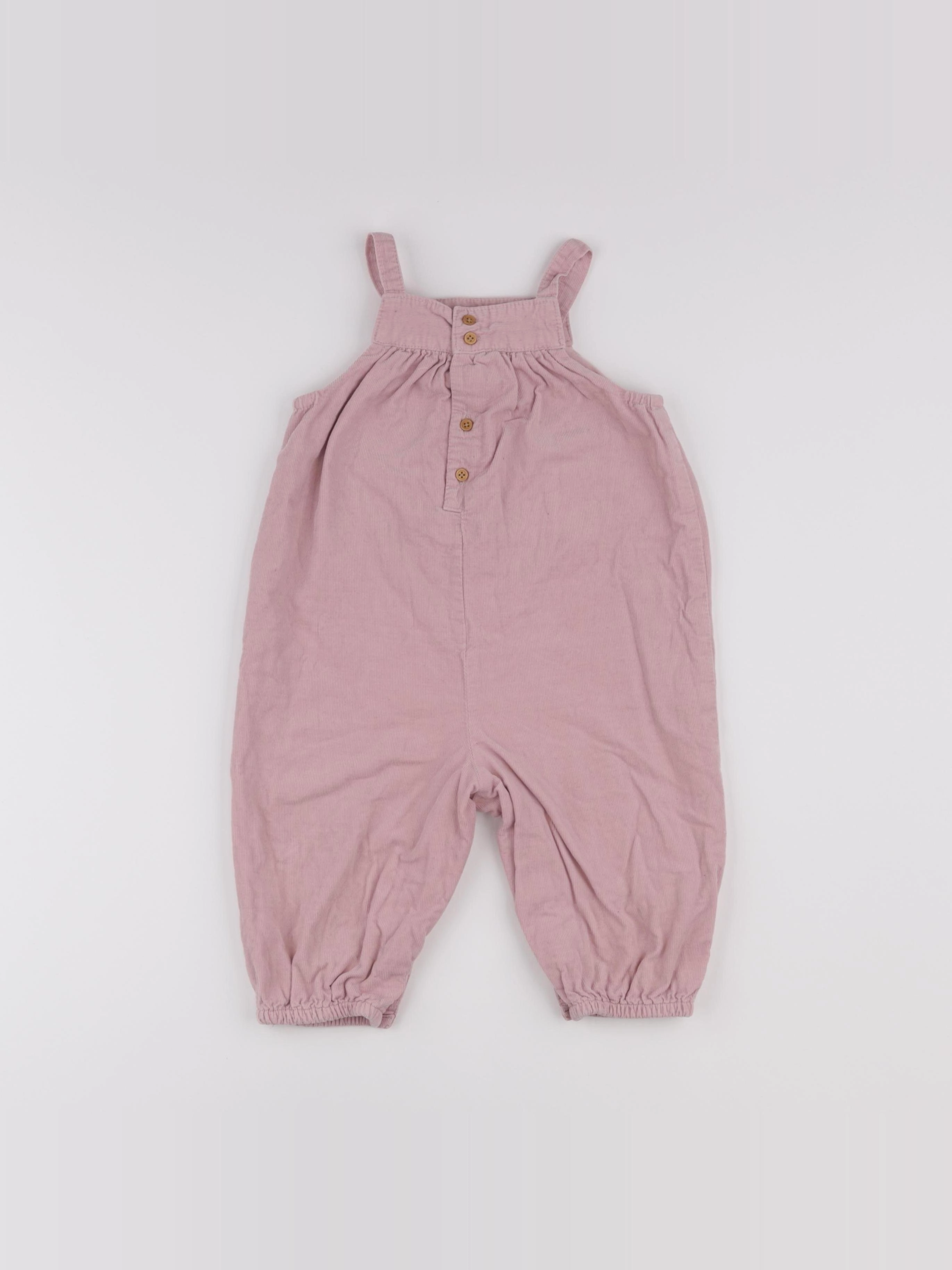 Boutchou - salopette rose - 12 mois