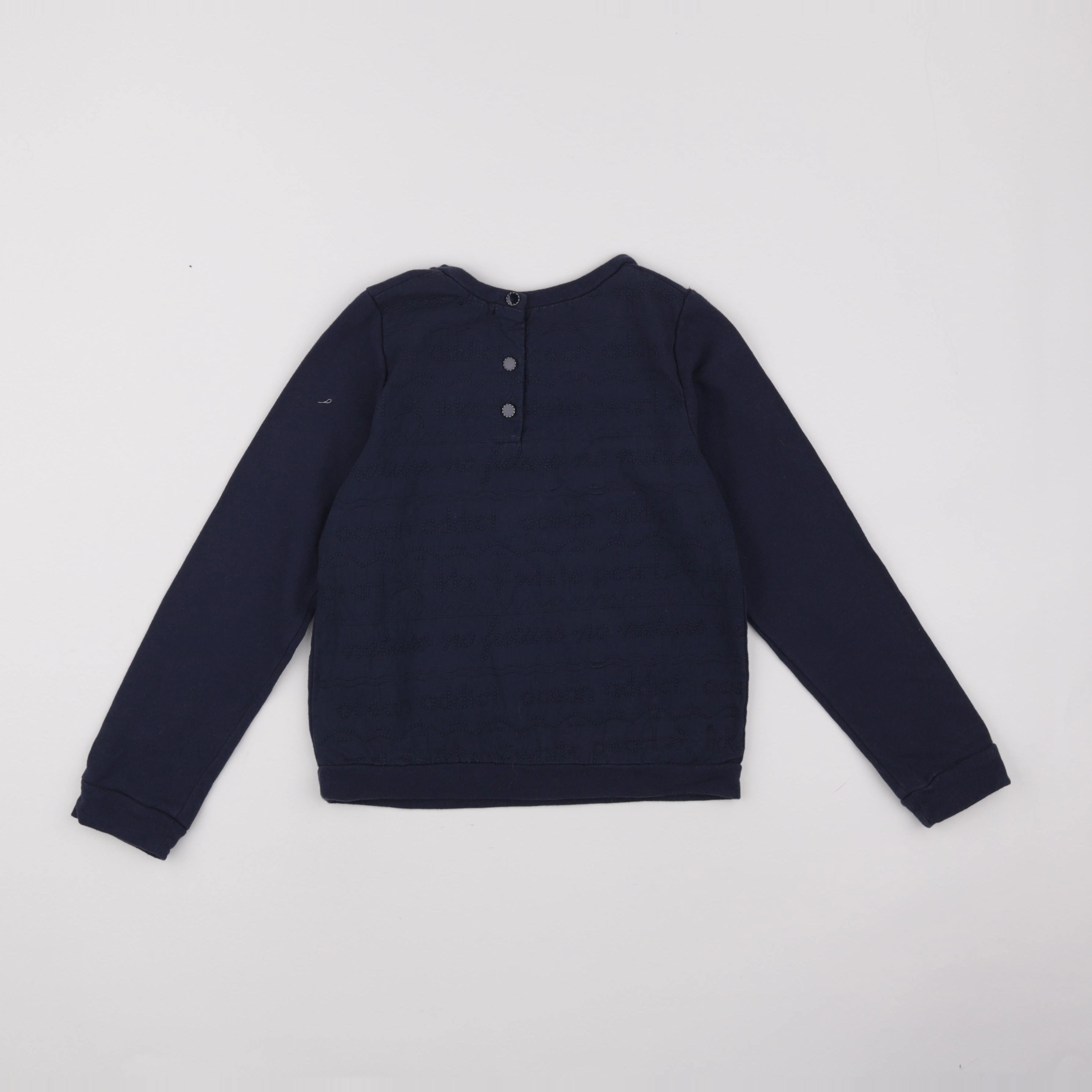 IKKS - sweat bleu - 8 ans
