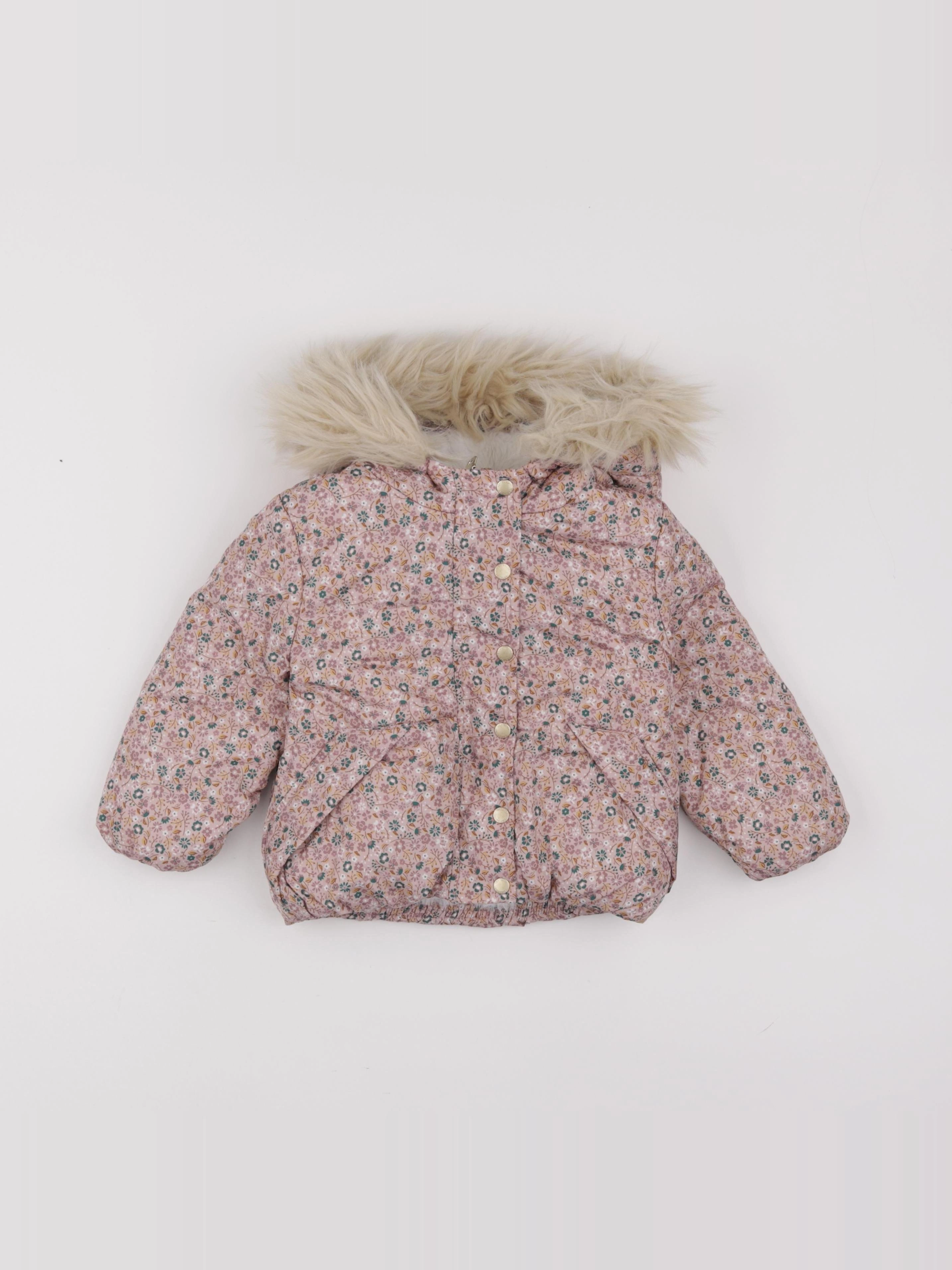 Vertbaudet - doudoune multicolore - 2 ans