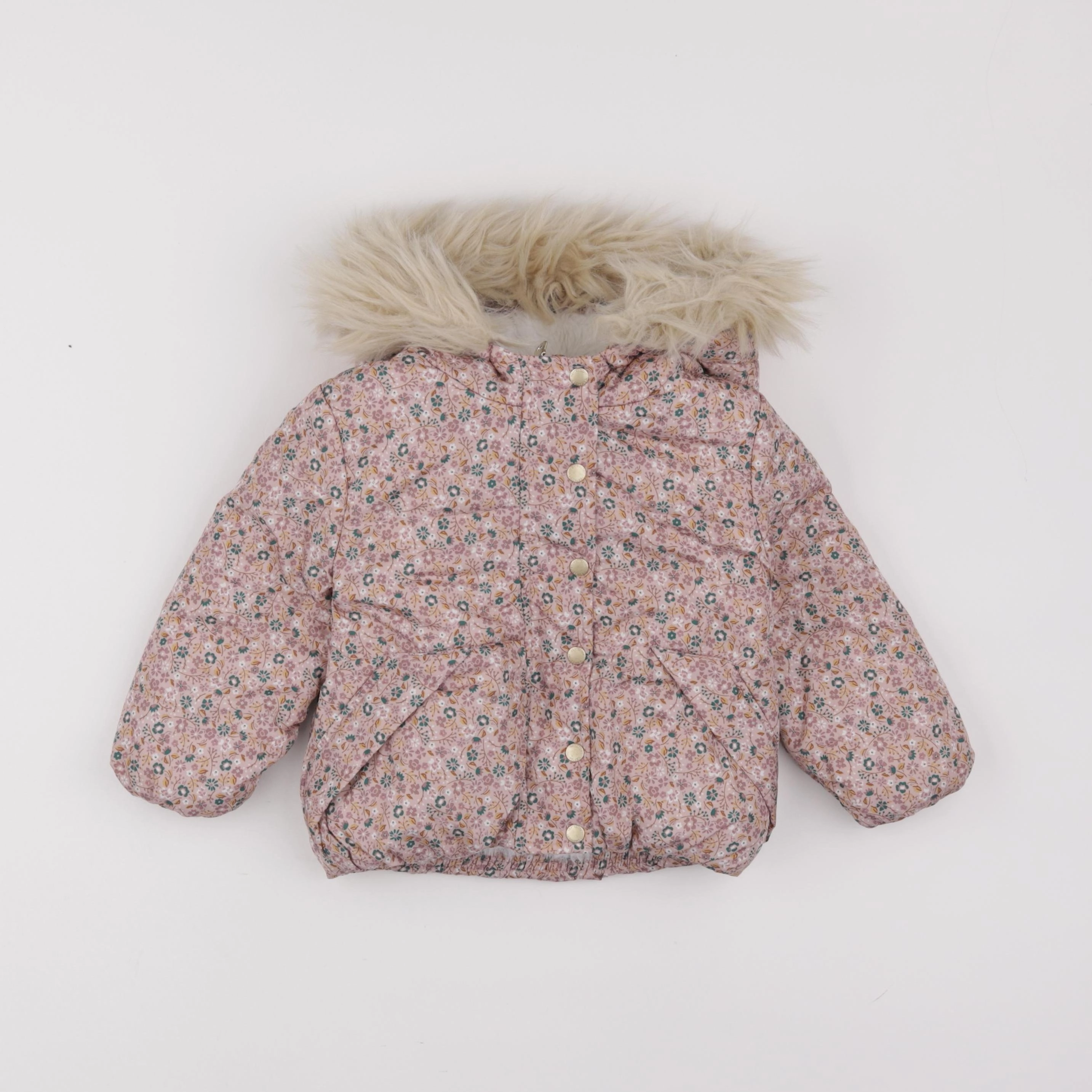 Vertbaudet - doudoune multicolore - 2 ans