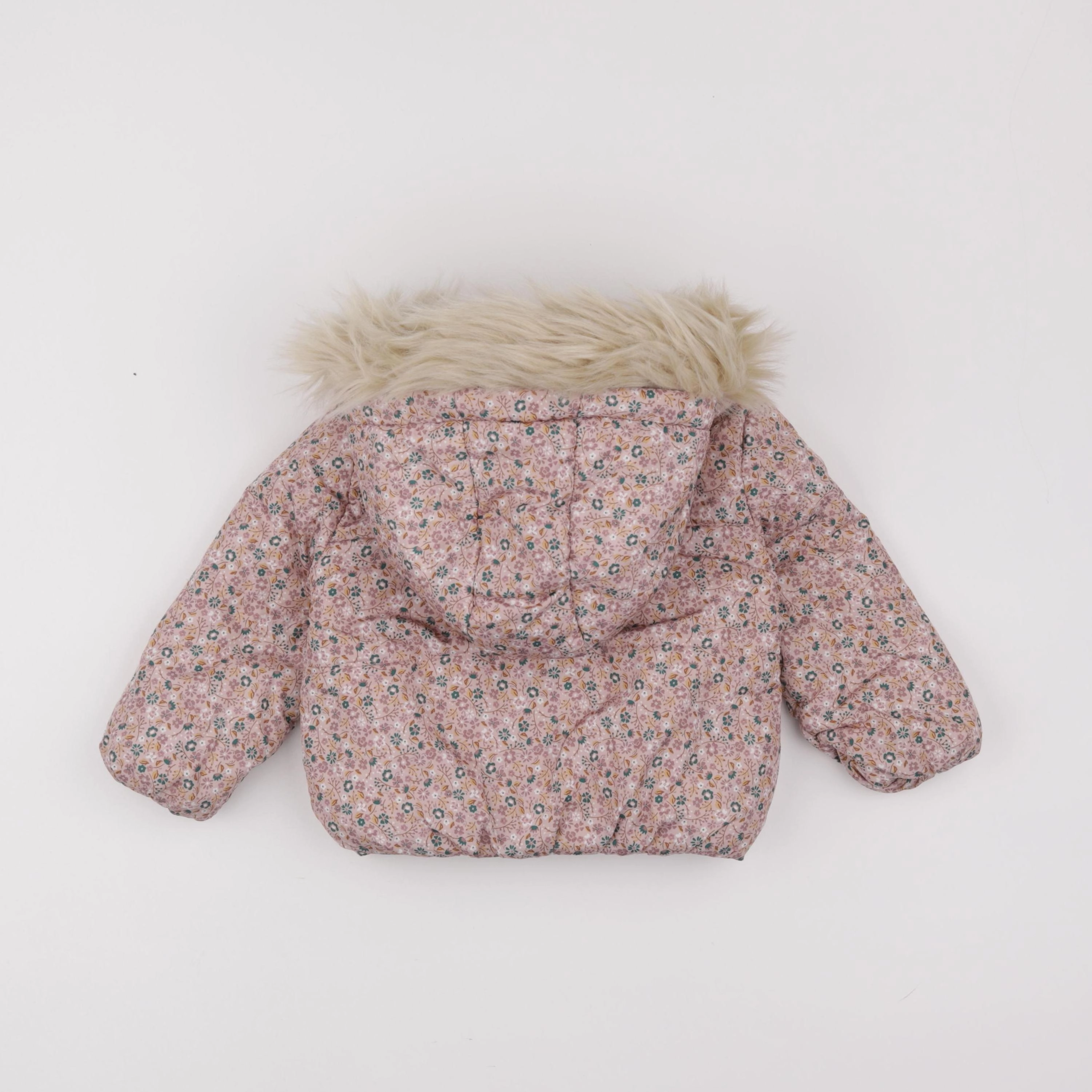 Vertbaudet - doudoune multicolore - 2 ans