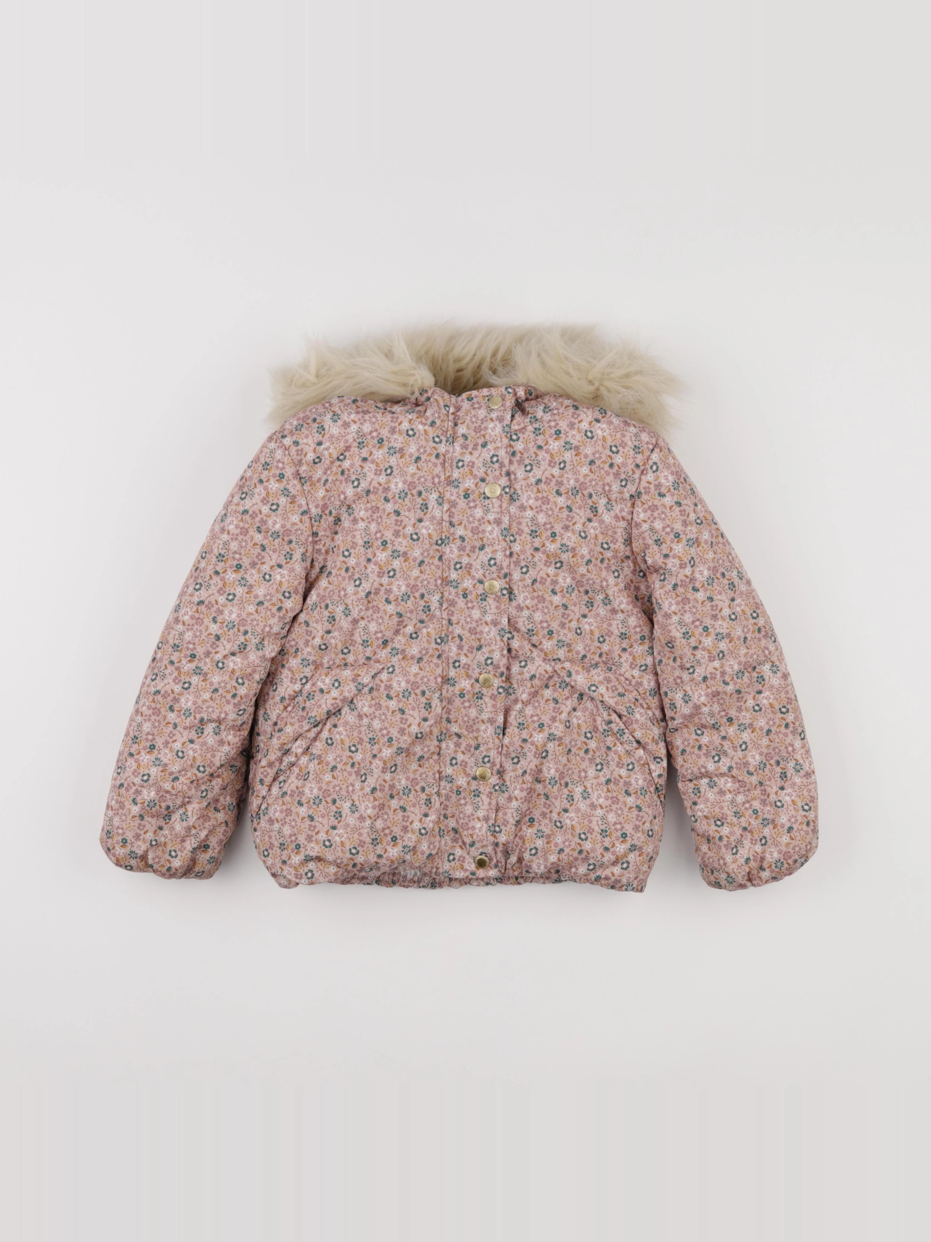 Vertbaudet - doudoune rose - 4 ans