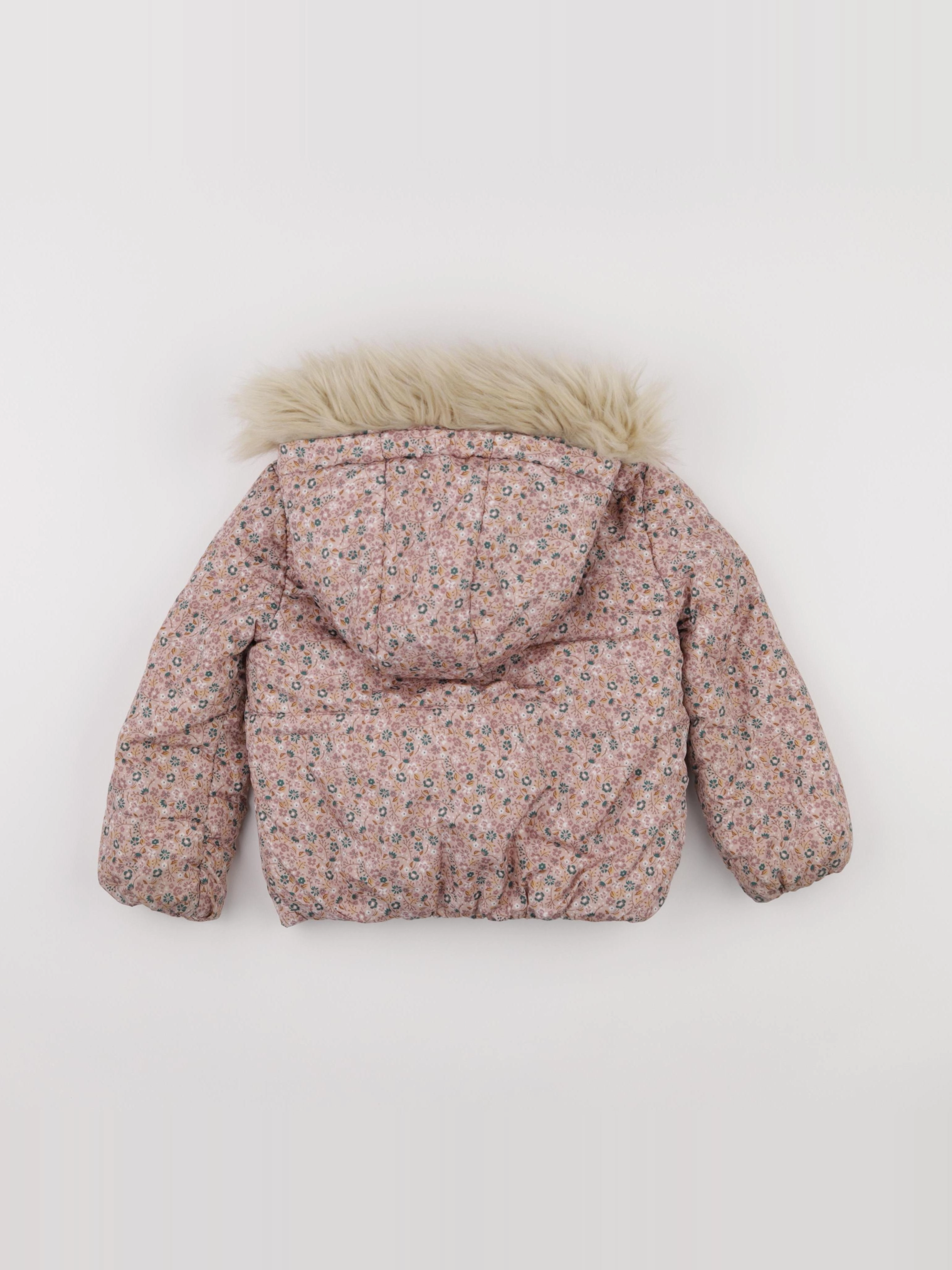 Vertbaudet - doudoune rose - 4 ans