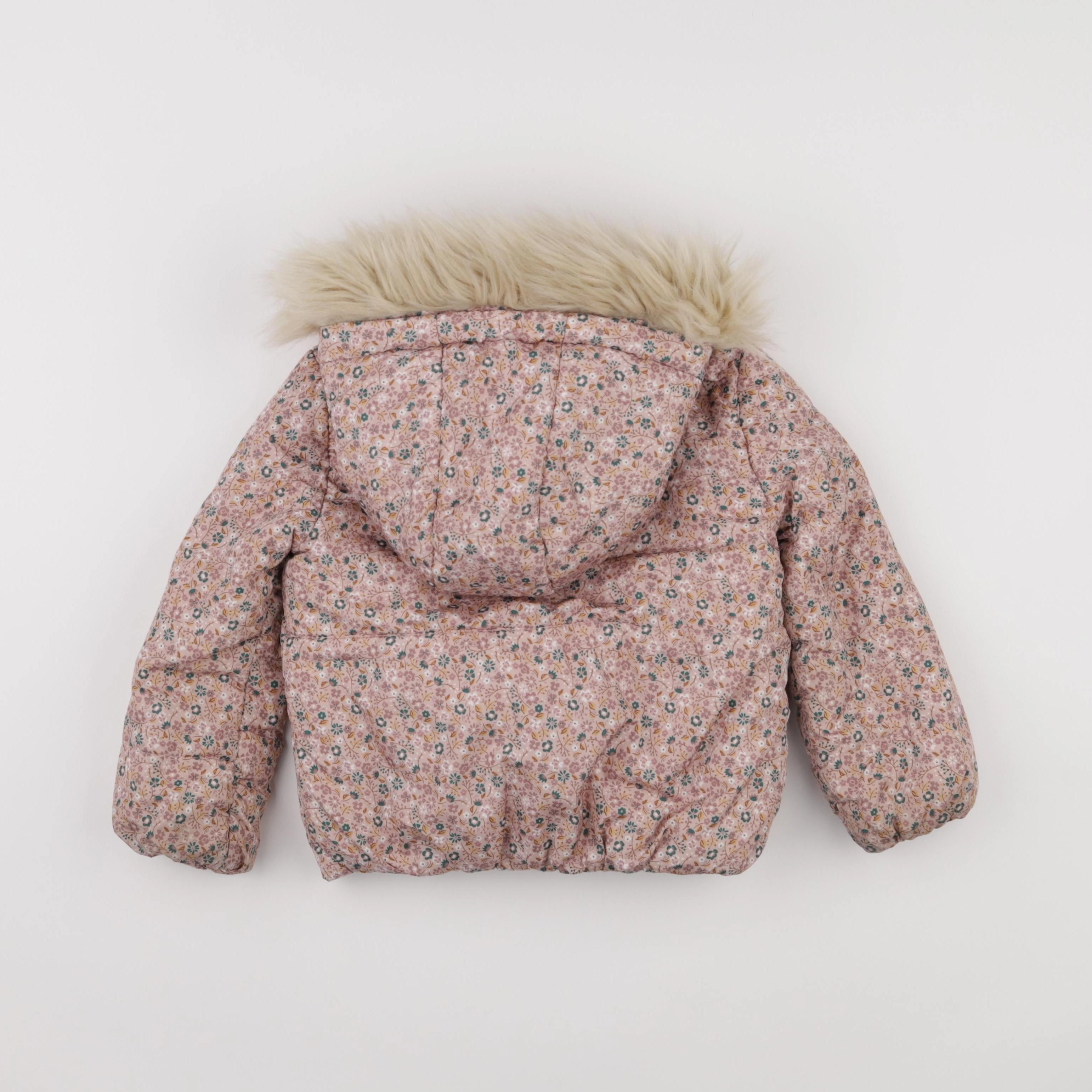 Vertbaudet - doudoune rose - 4 ans