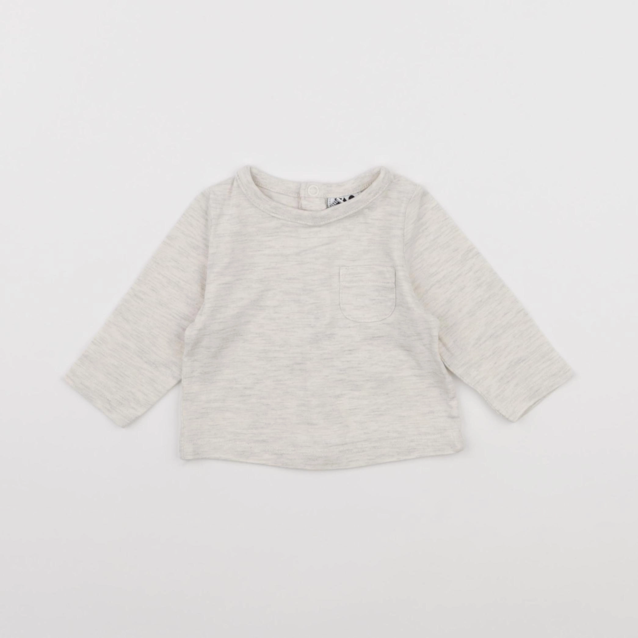 Tape à l'oeil - tee-shirt beige - 1 mois