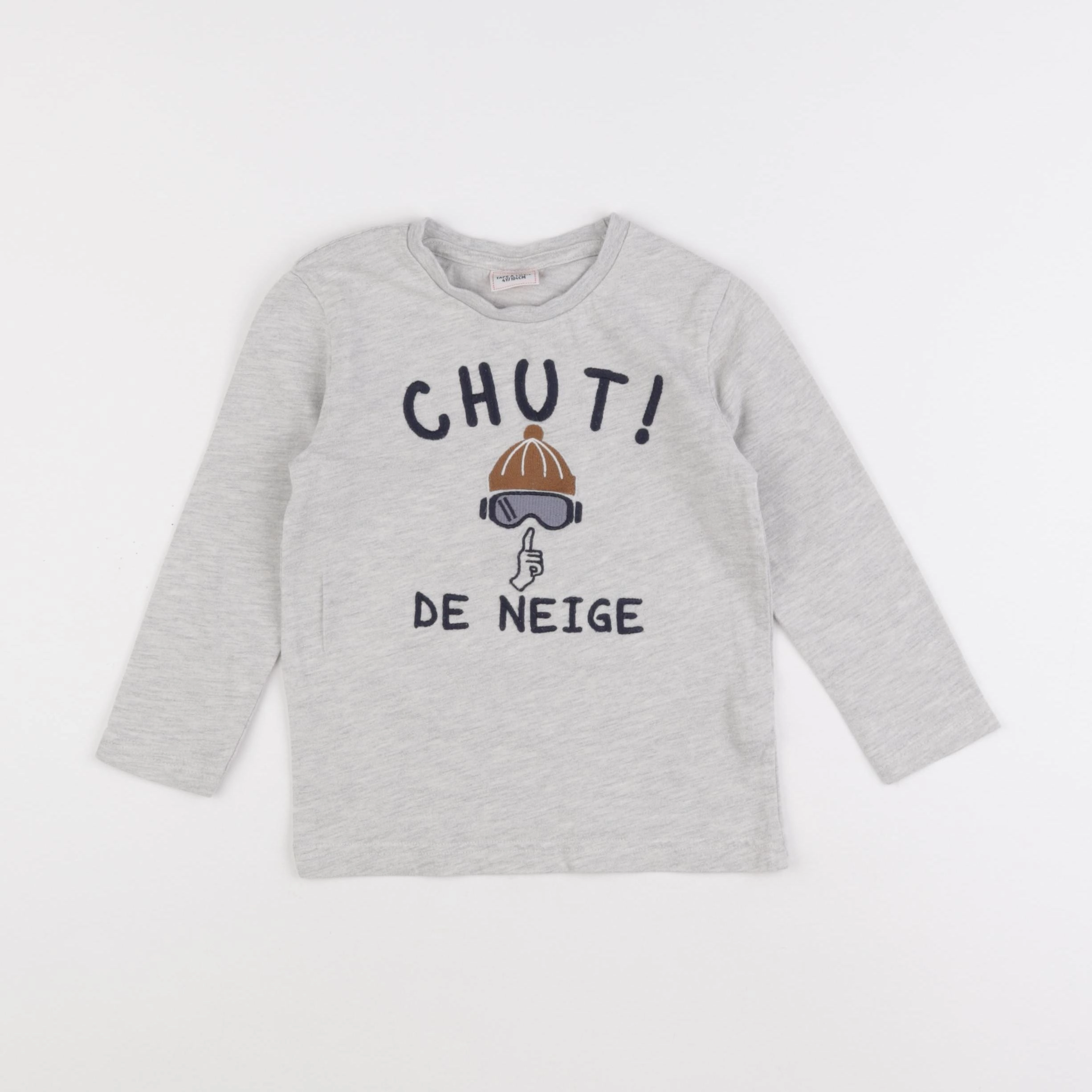 Tape à l'oeil - tee-shirt gris - 4 ans
