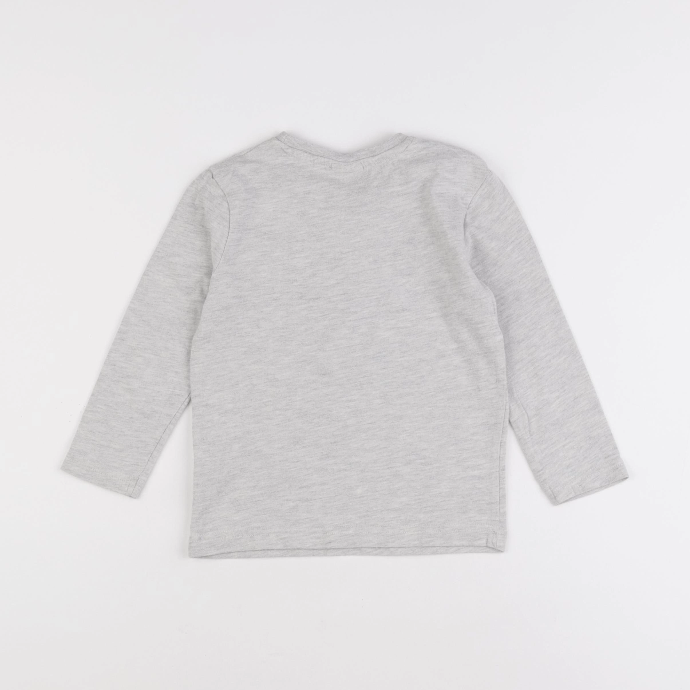 Tape à l'oeil - tee-shirt gris - 4 ans