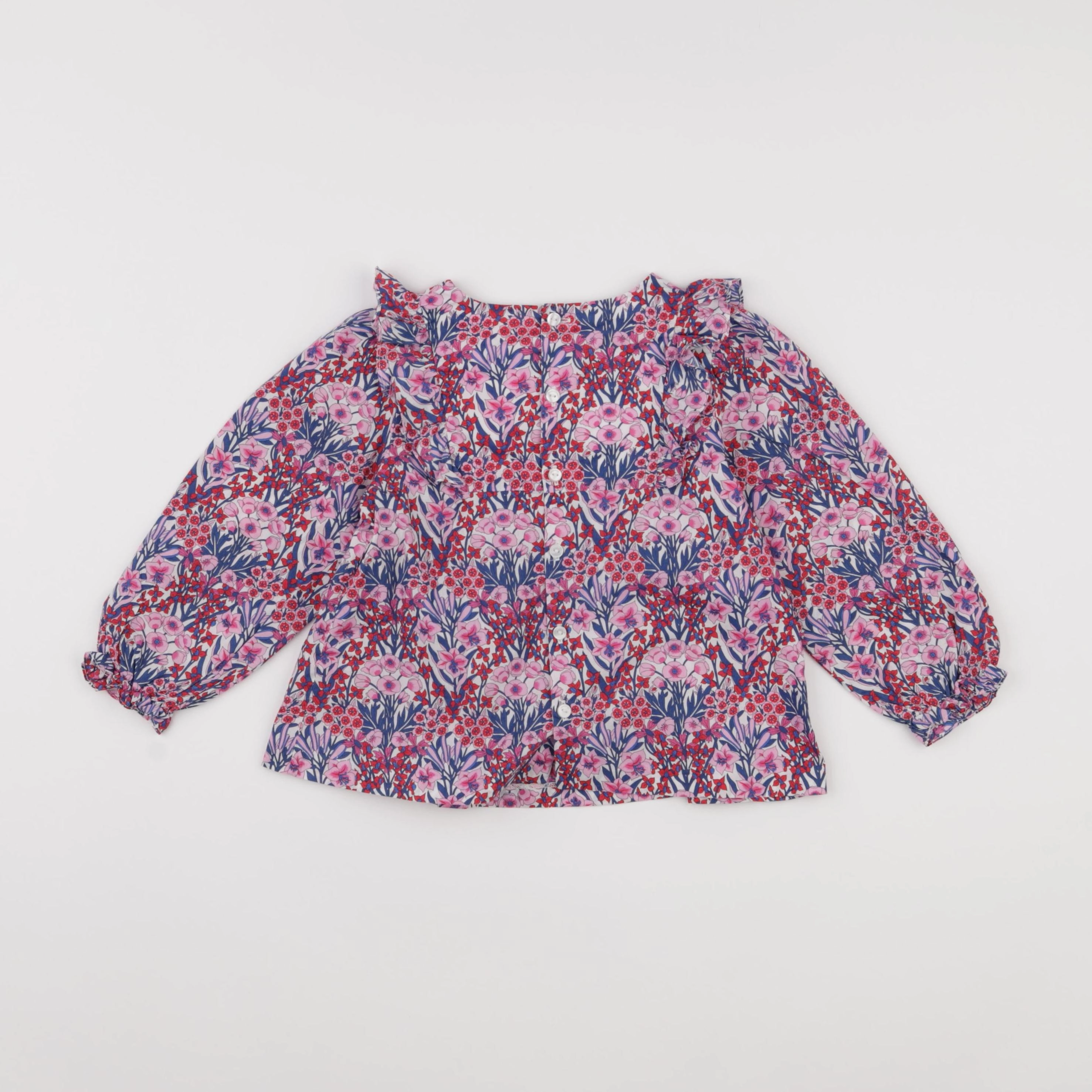 Jacadi - blouse liberty rose - 36 mois