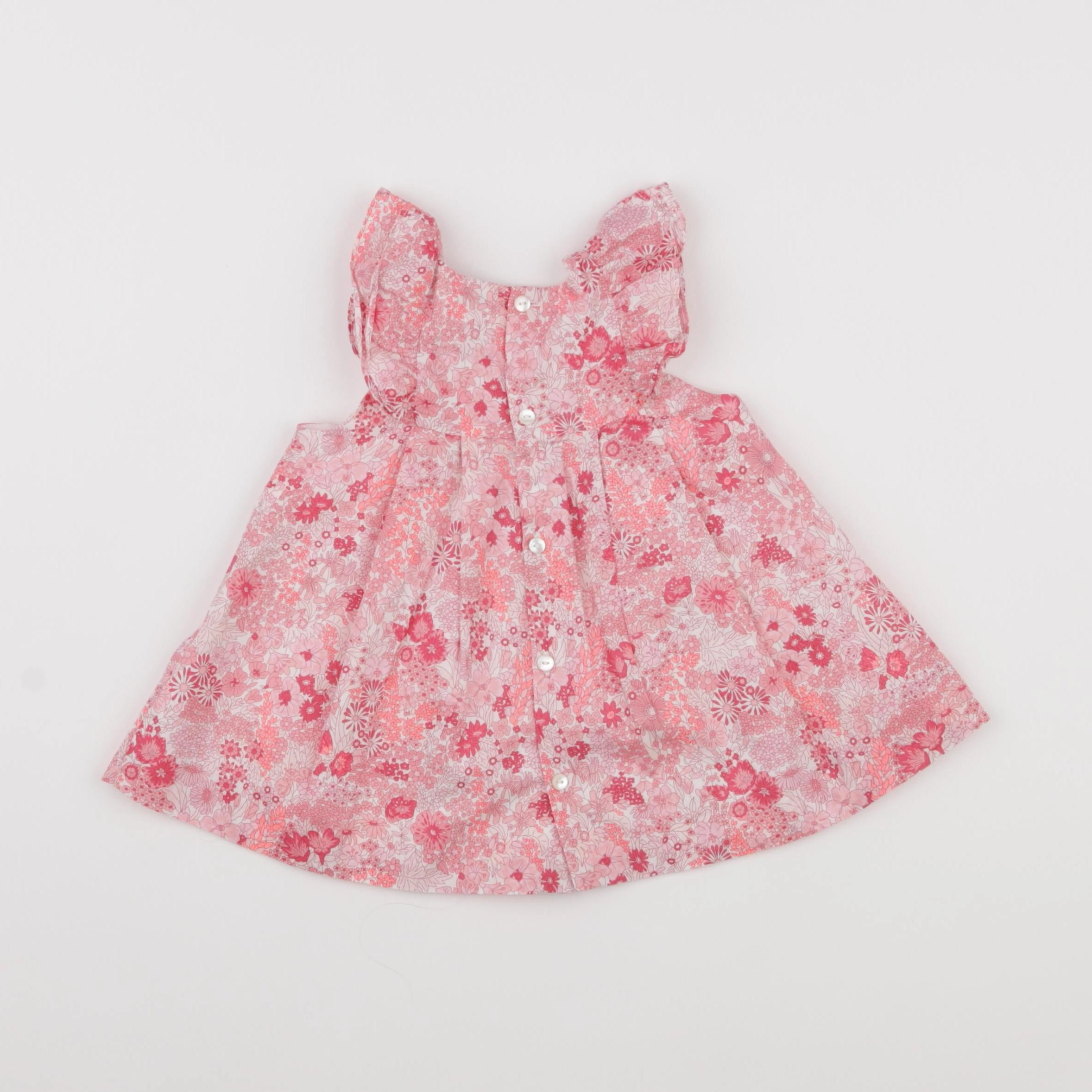 Jacadi - robe liberty rose - 6 mois