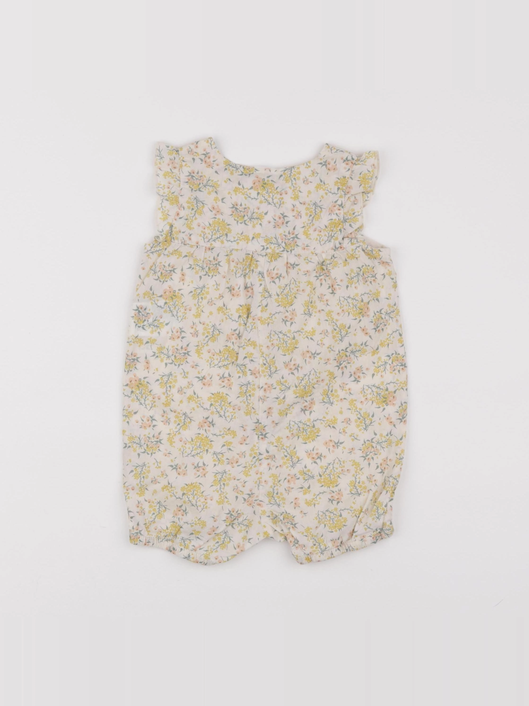 H&M - combinaison jaune - 6/9 mois