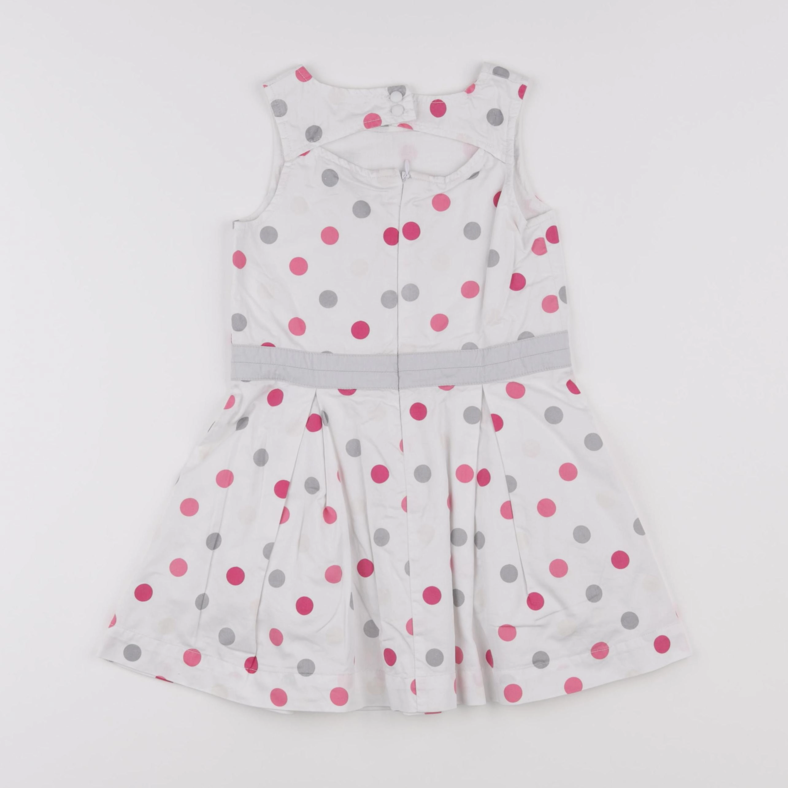 Vertbaudet - robe blanc - 4 ans