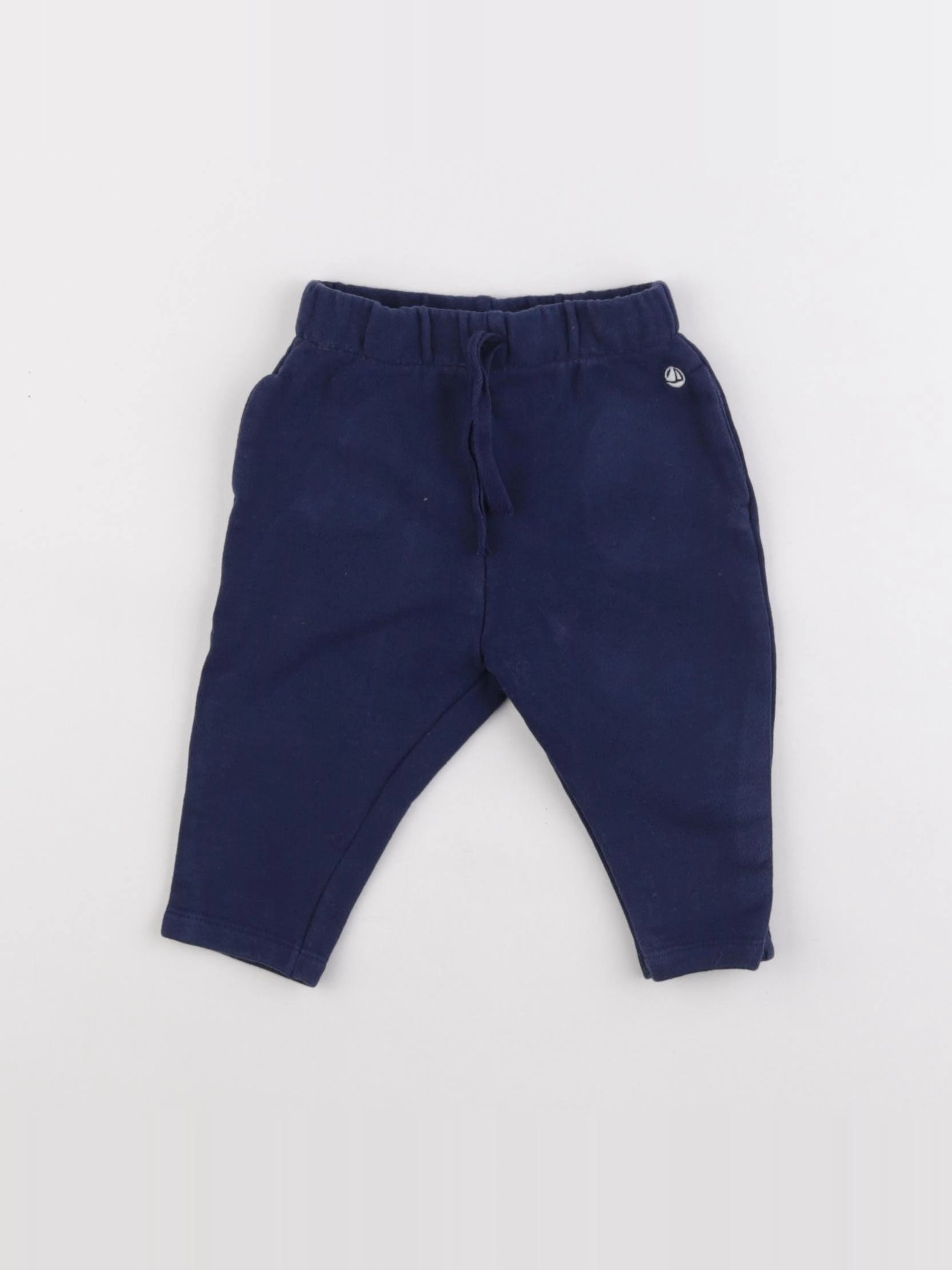 Petit Bateau - jogging bleu - 6 mois