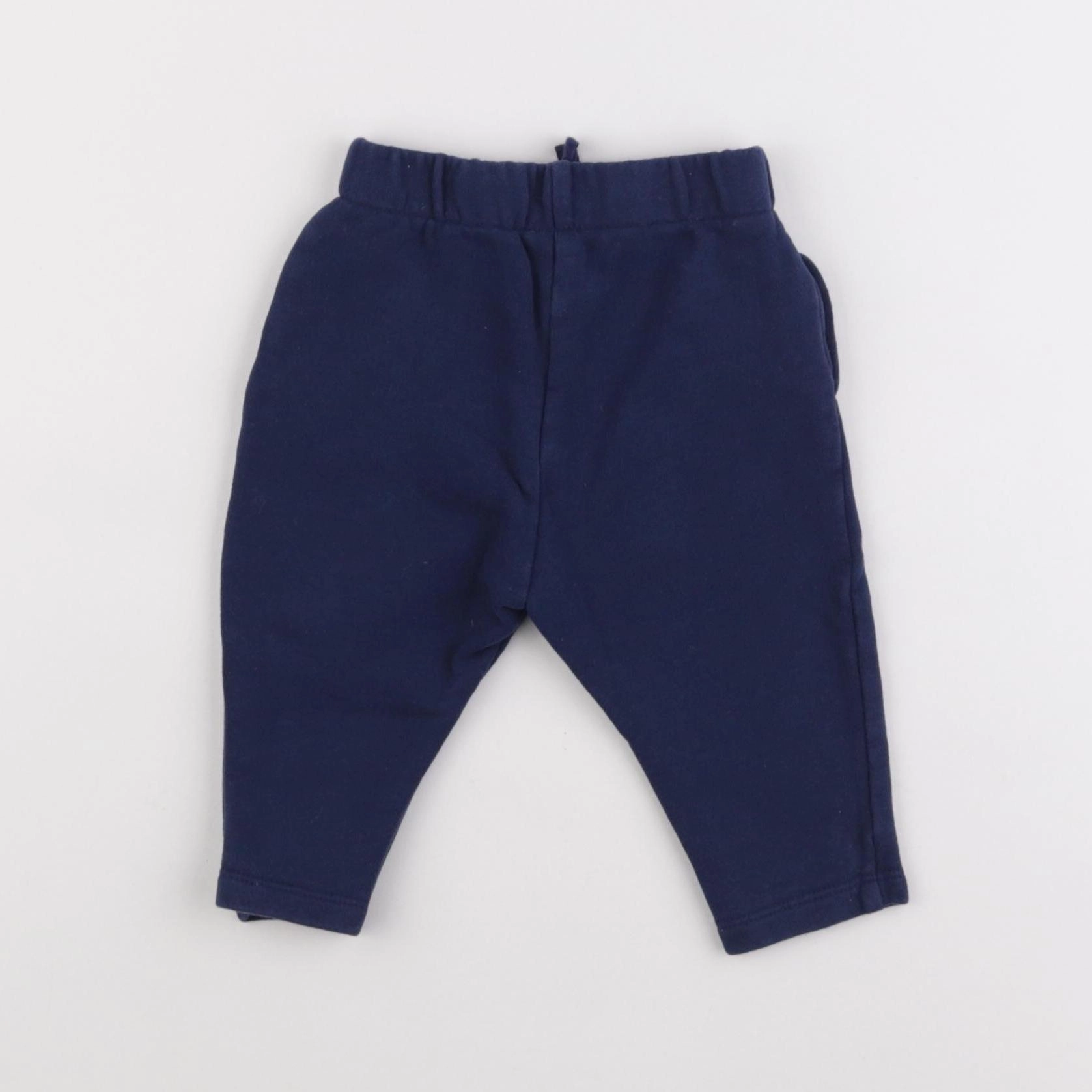 Petit Bateau - jogging bleu - 6 mois