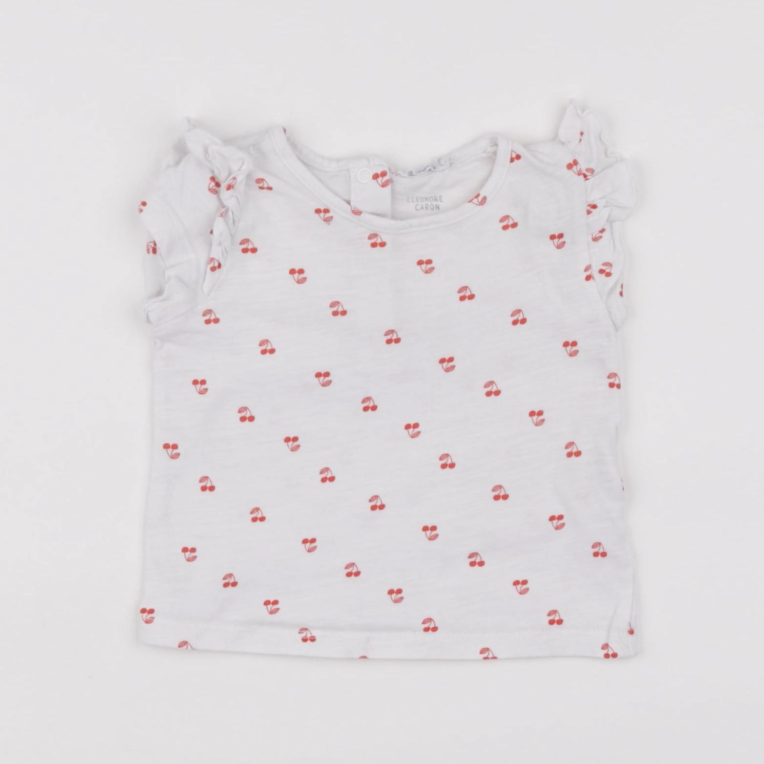 Boutchou - tee-shirt blanc - 9 mois