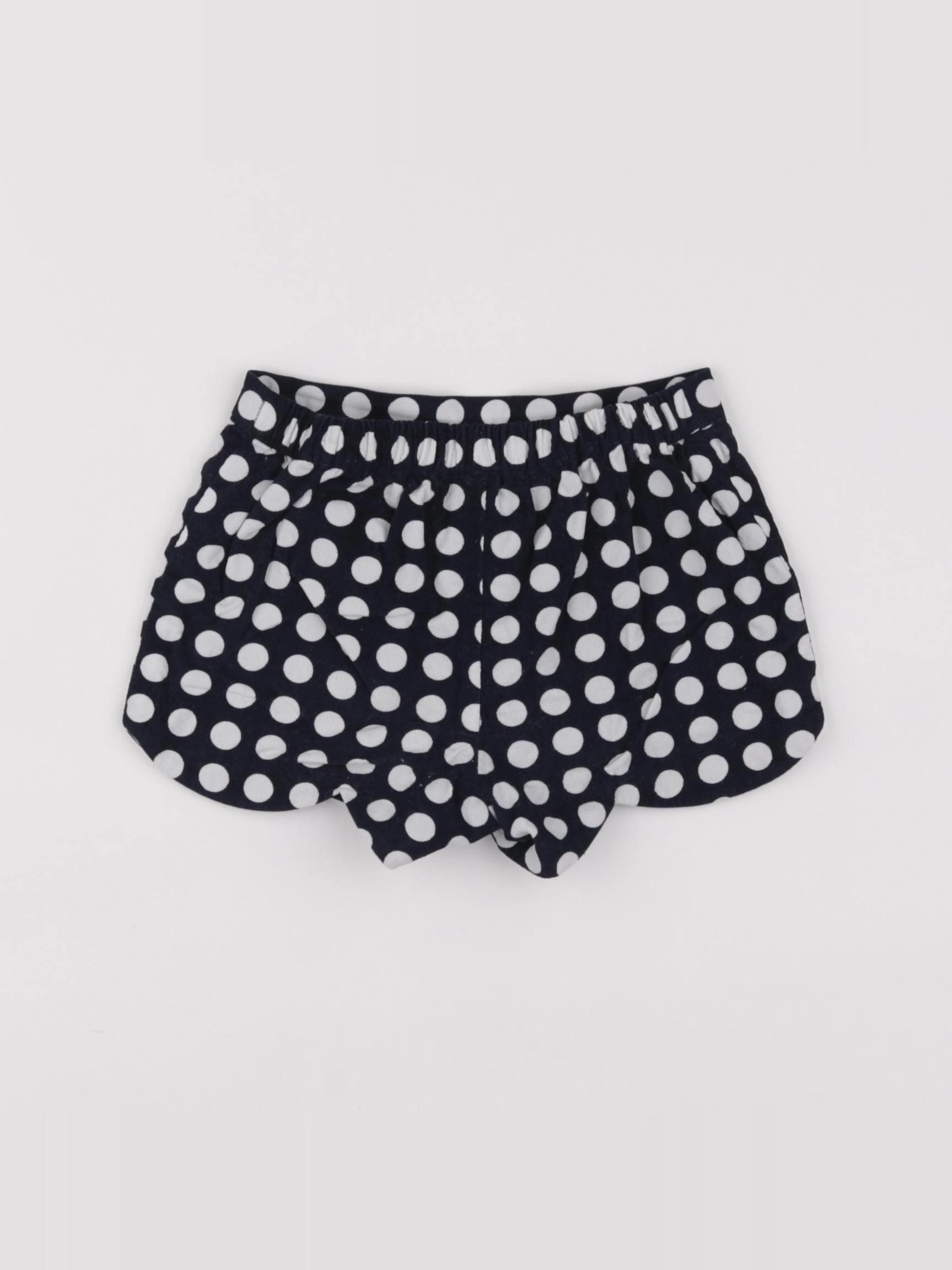 Jacadi - short bleu, blanc - 18 mois