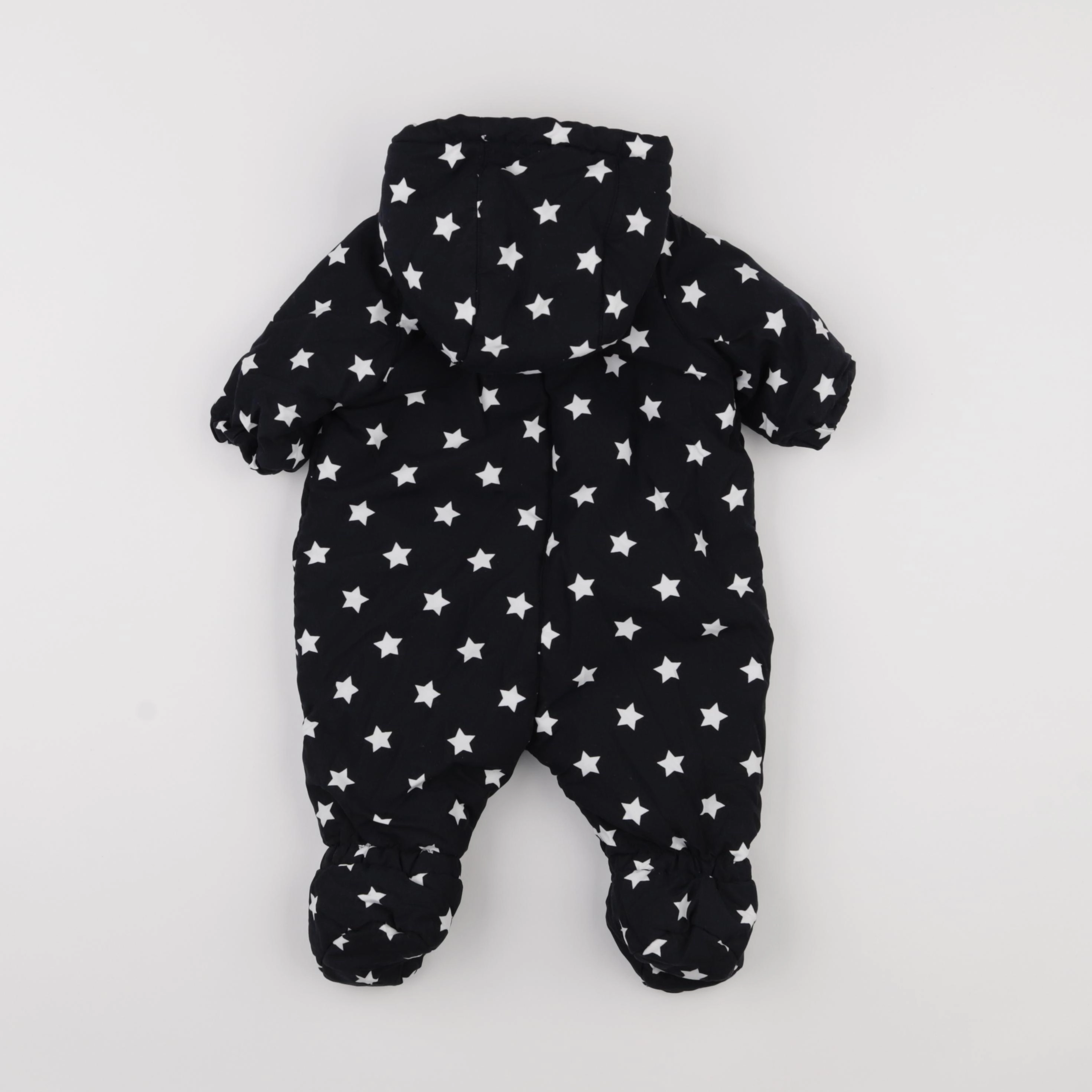 Petit Bateau - combi-pilote bleu - 3 mois