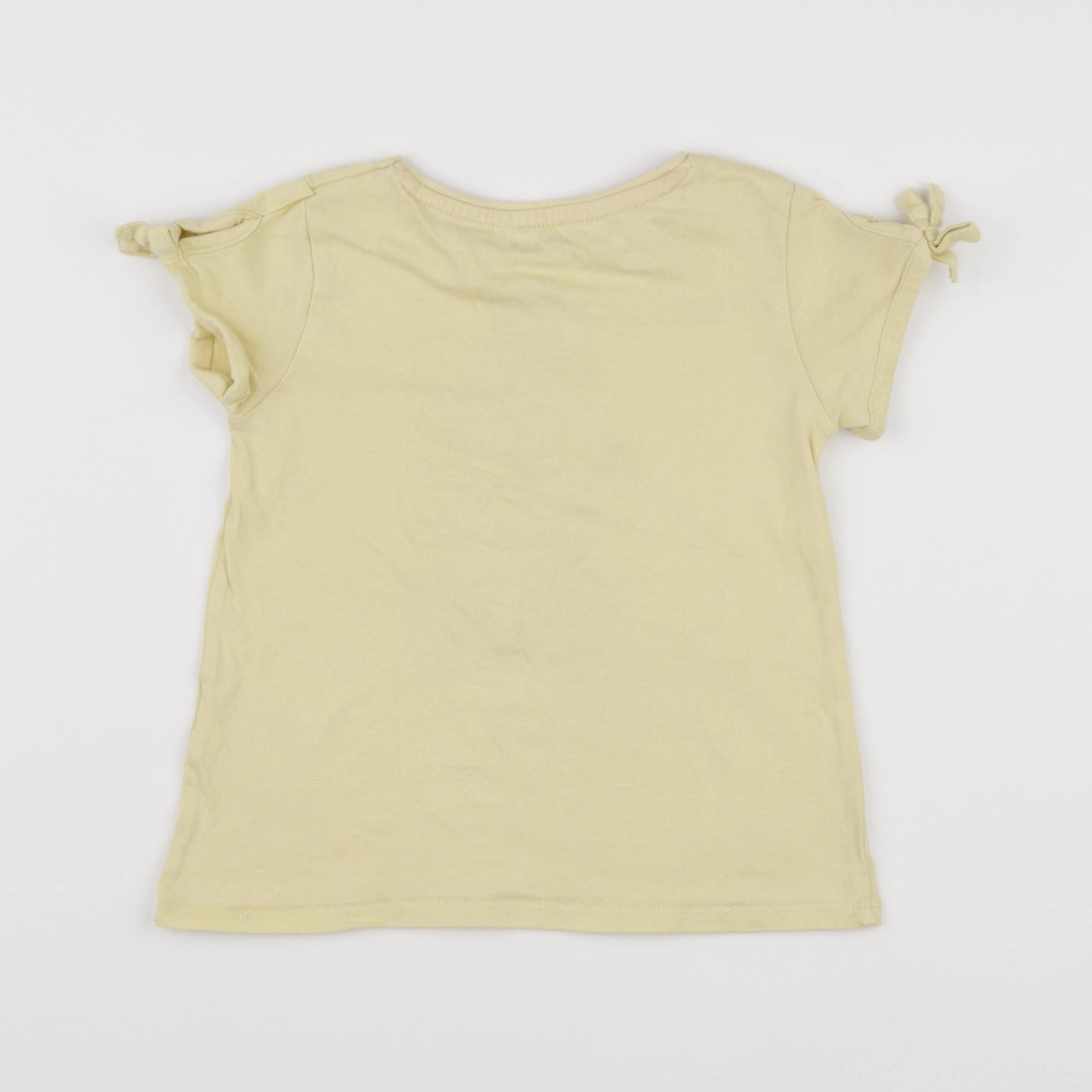 Vertbaudet - tee-shirt jaune - 3 ans